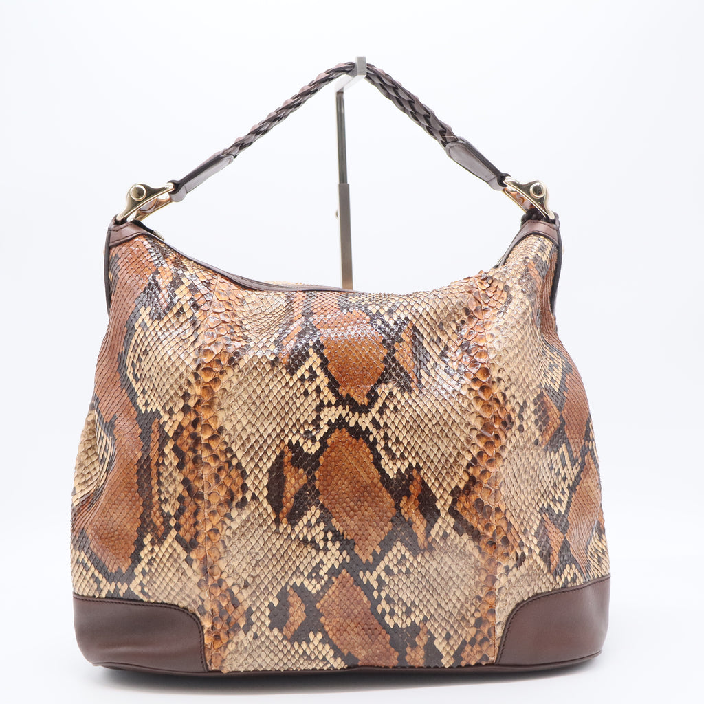 Eva Bag Python Hobo Large Gisel
