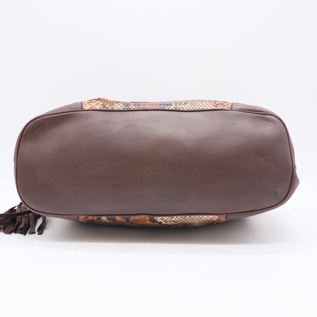 Eva Bag Python Hobo Large Gisel