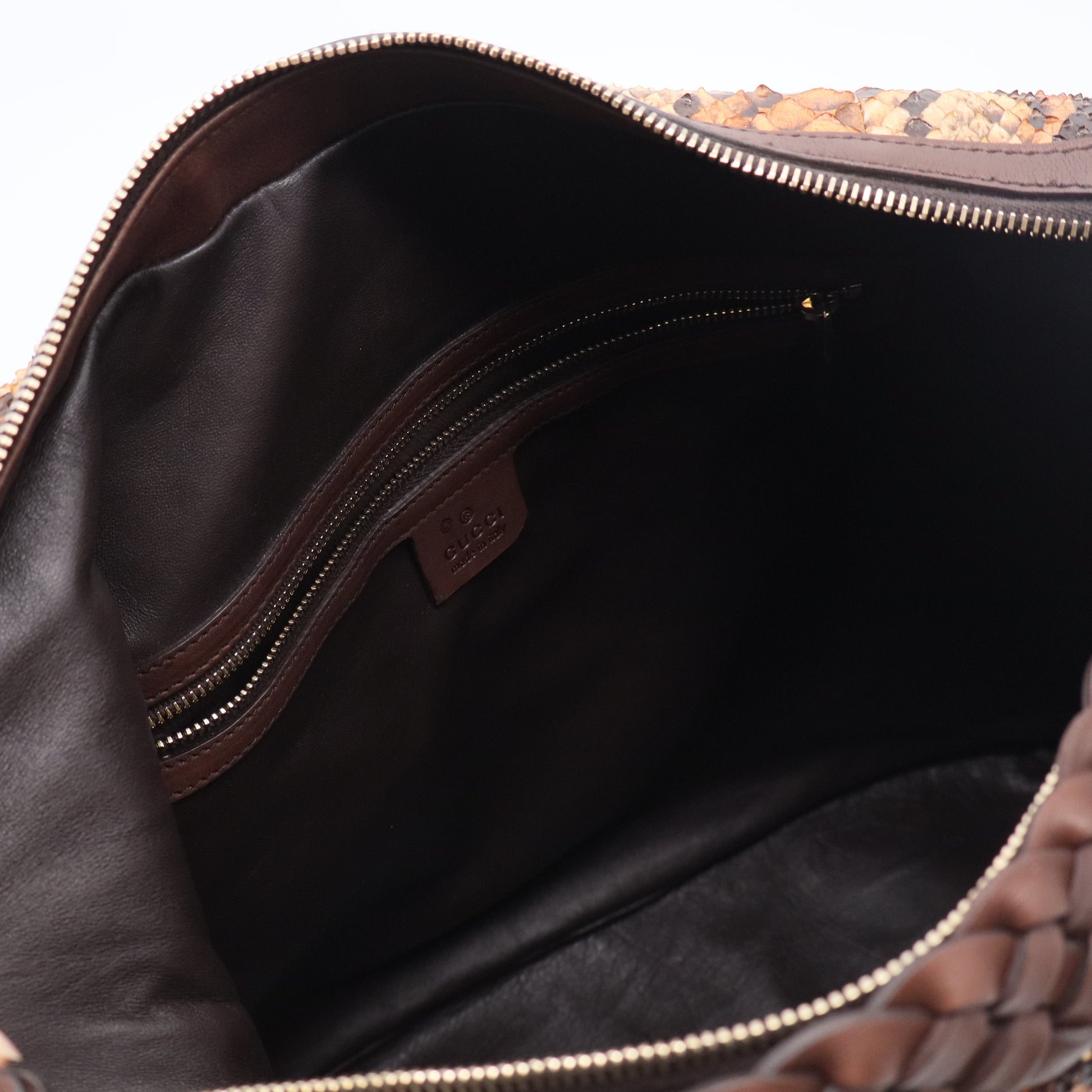 Eva Bag Python Hobo Large Gisel