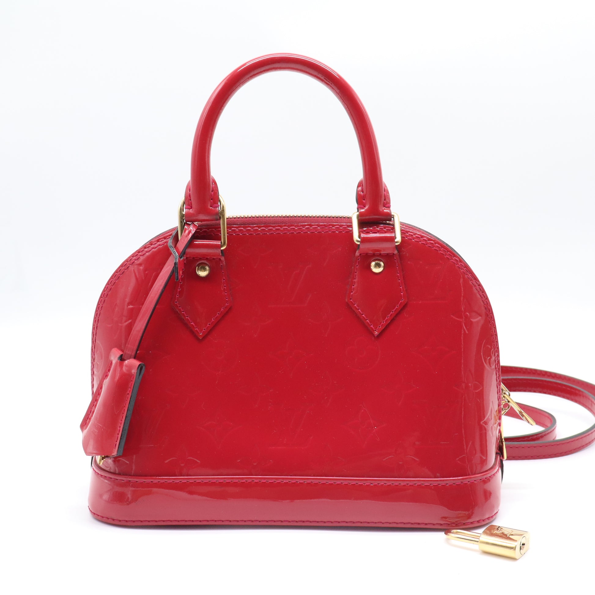 Louis Vuitton Monogram Vernis Alma BB B22141