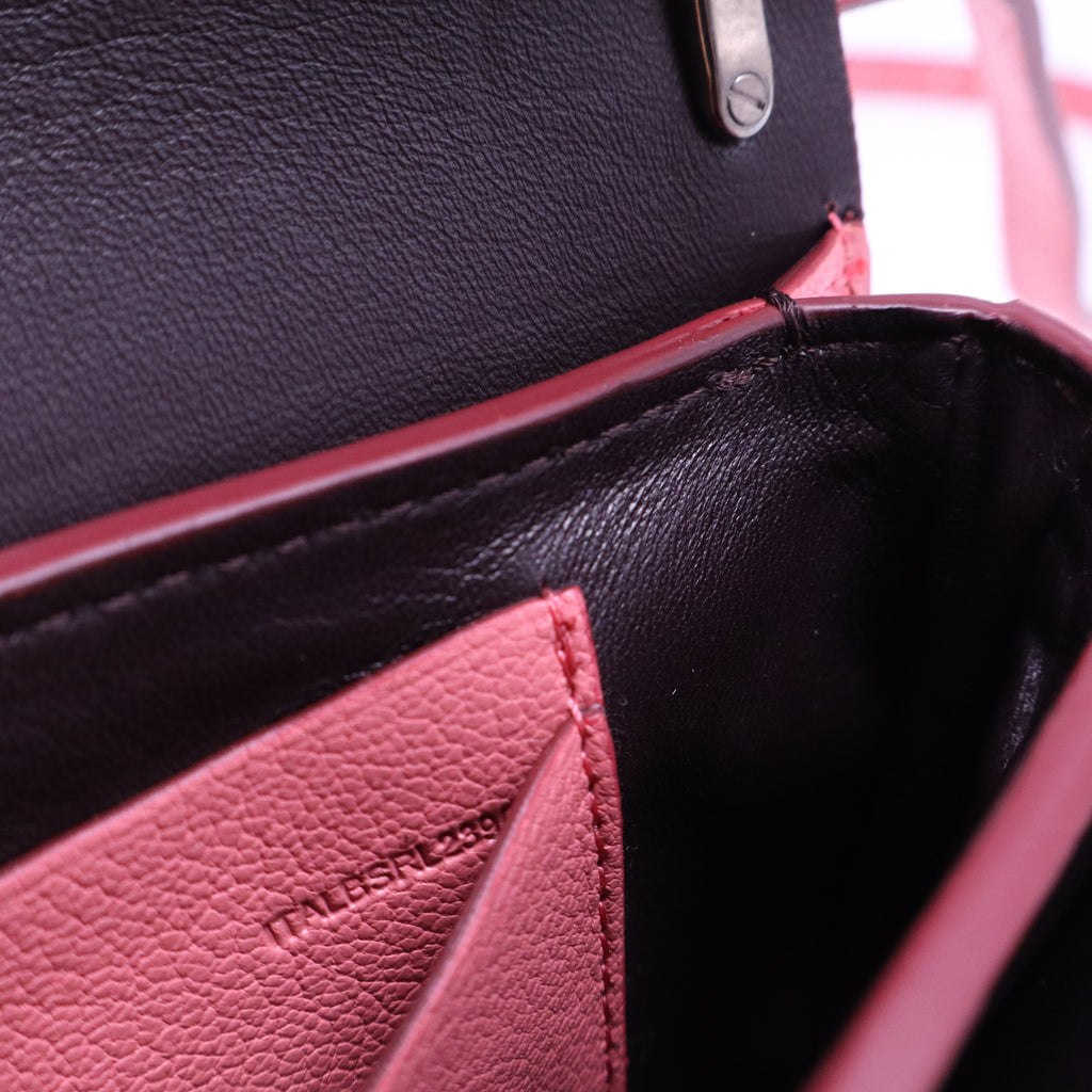 Goatskin Mini D-Ring Bag Bright B21400