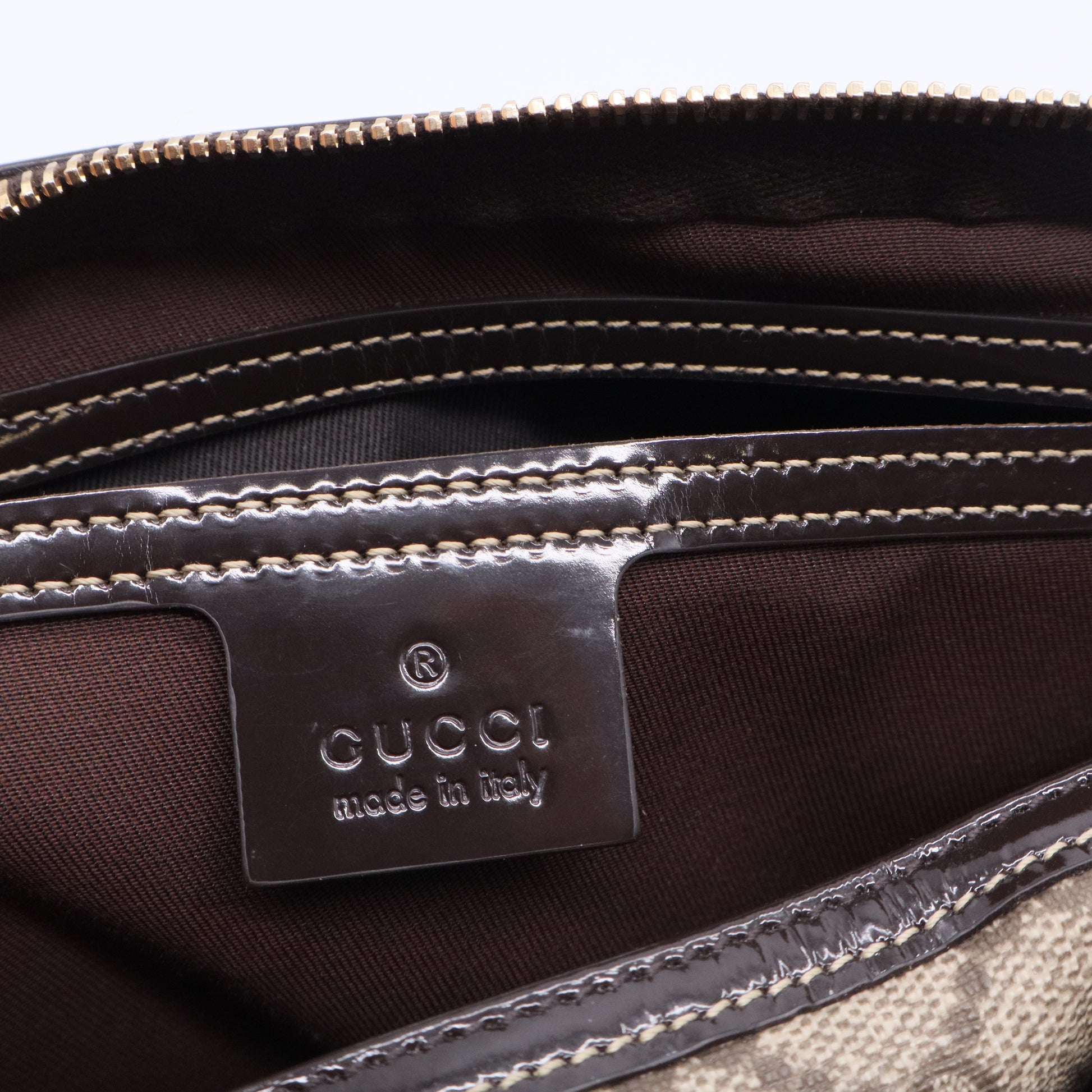 Joy Boston Bag GG Coated Canvas Medium