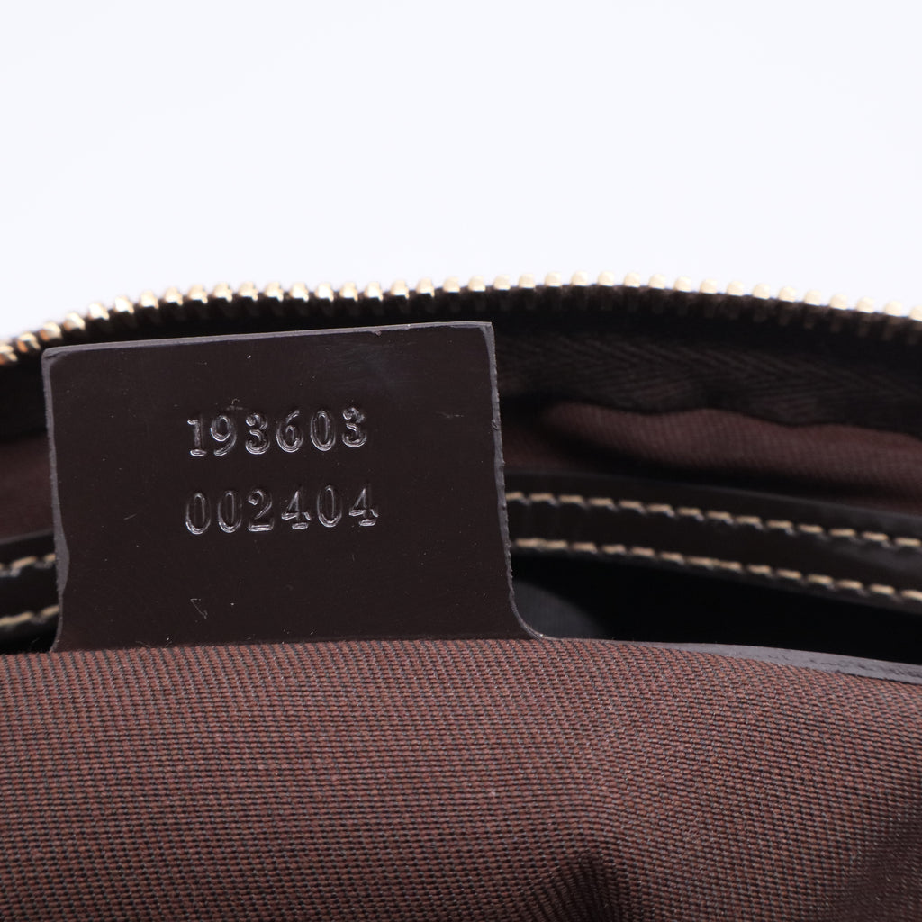 Joy Boston Bag GG Coated Canvas Medium