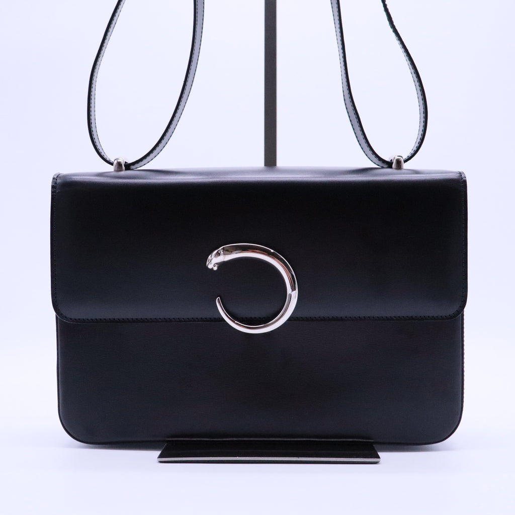 Panther Shoulder Bag Black
