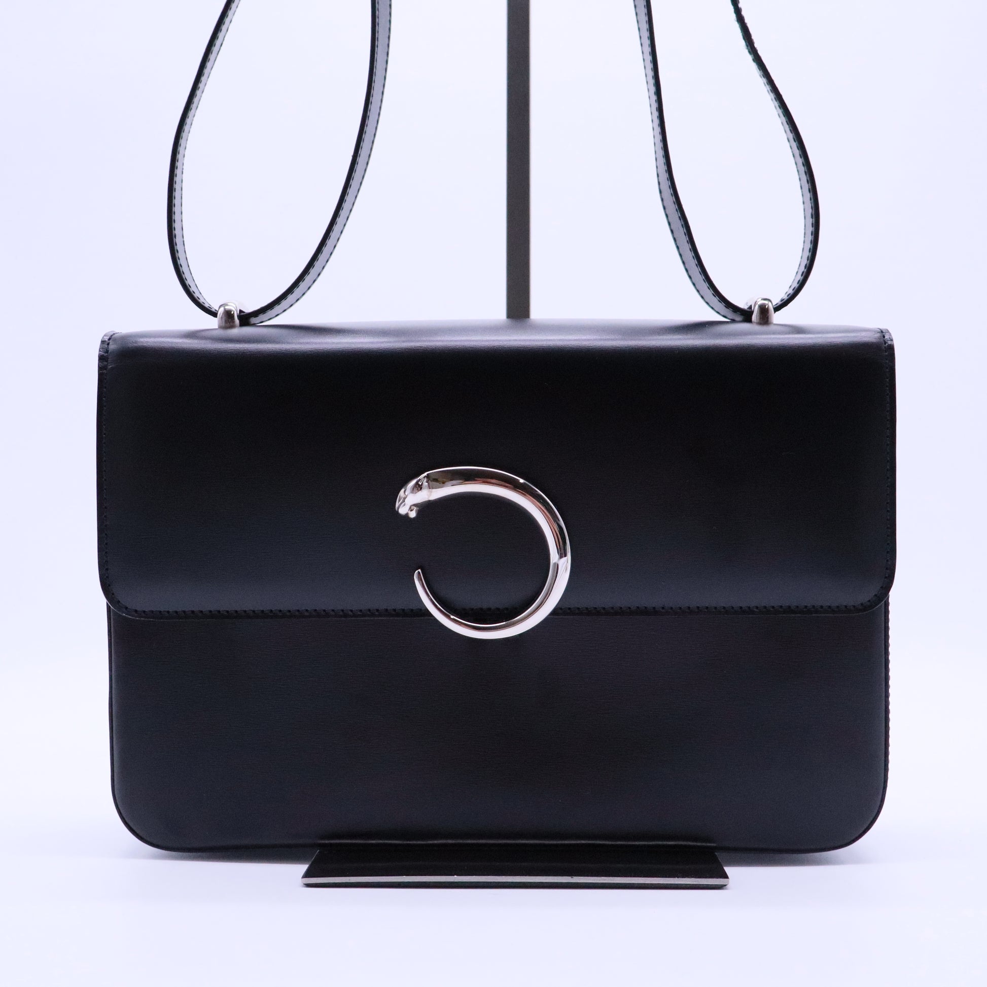 Panther Shoulder Bag Black