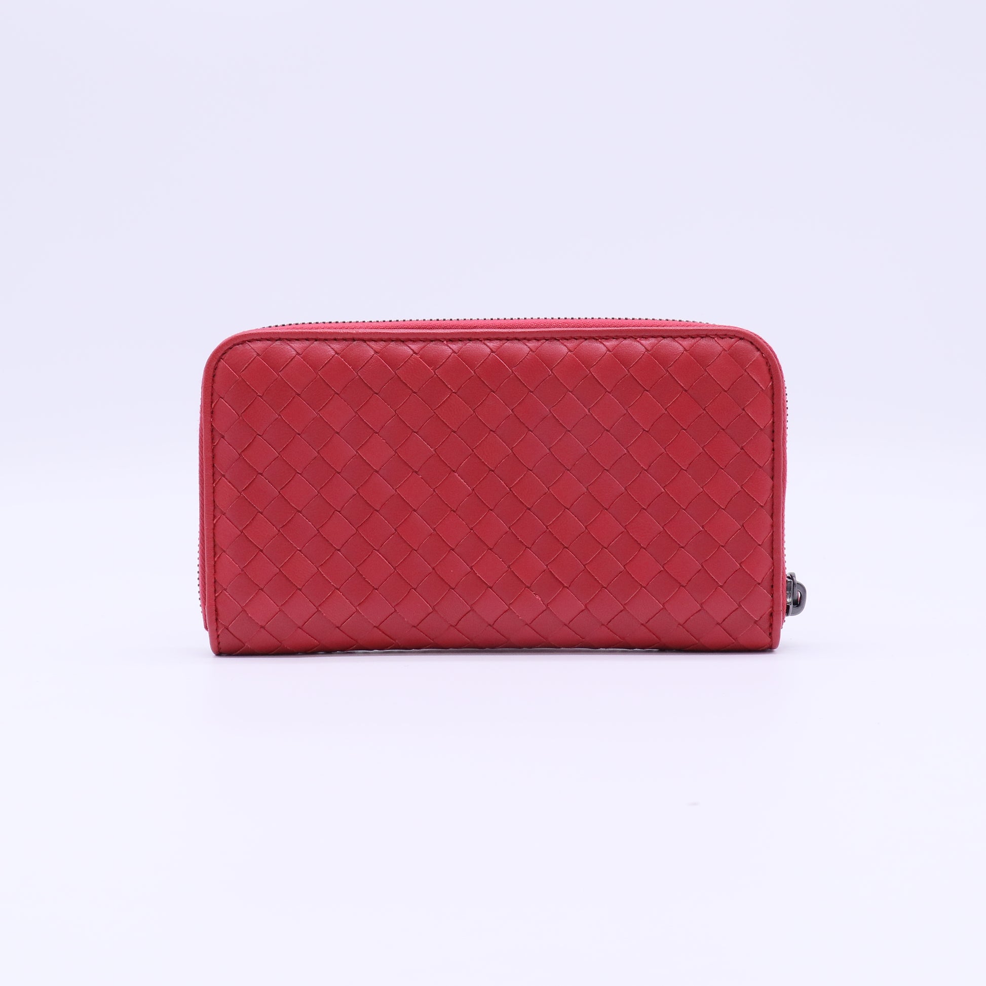 Bottega Veneta Intrecciato Zip-Around Long Wallet W22020