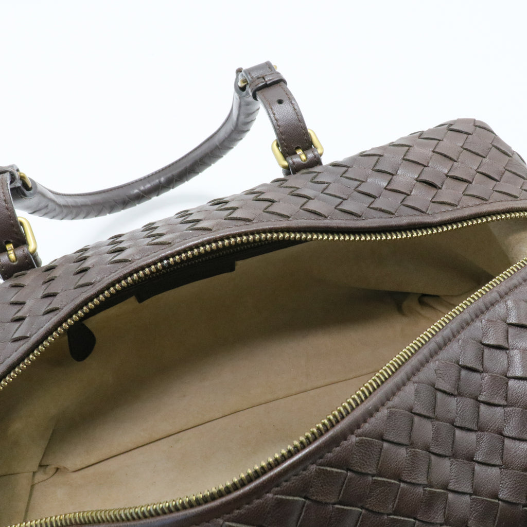 Montaigne Handle Bag Intrecciato Nappa Medium