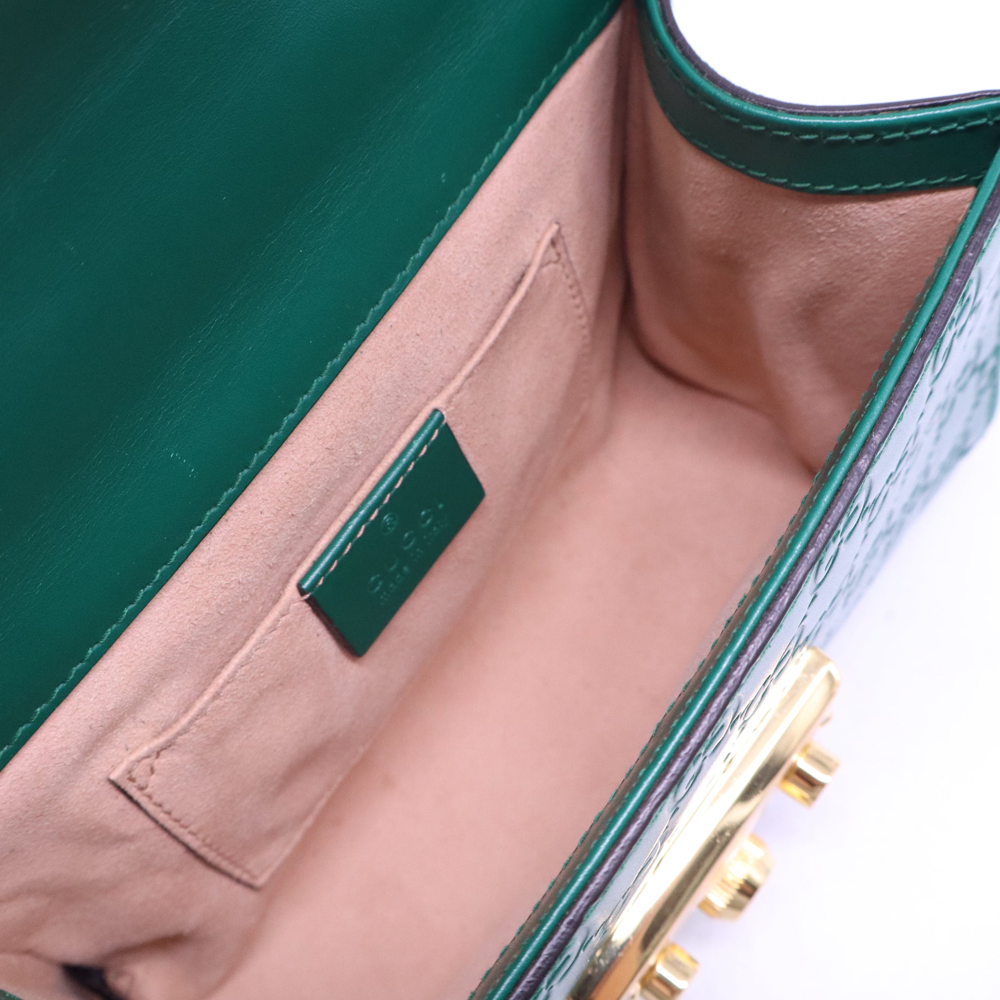 Padlock Shoulder Bag Guccissima Leather Small B20907
