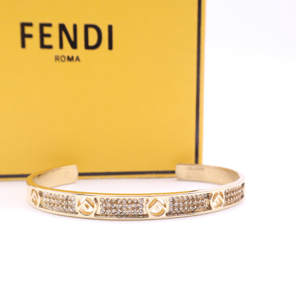 Fendi Crystal F is Fendi Cuff Bracelet twins LDJ5079