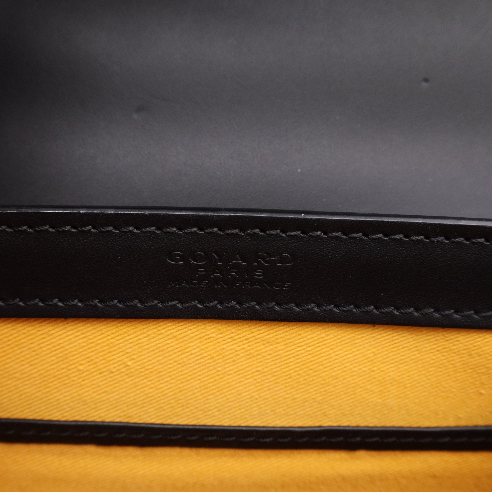 Goyard Goyardine Saigon PM Black Twins LDJ3065