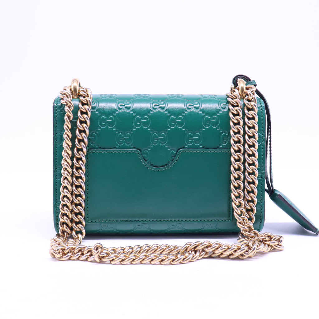 Padlock Shoulder Bag Guccissima Leather Small B20907
