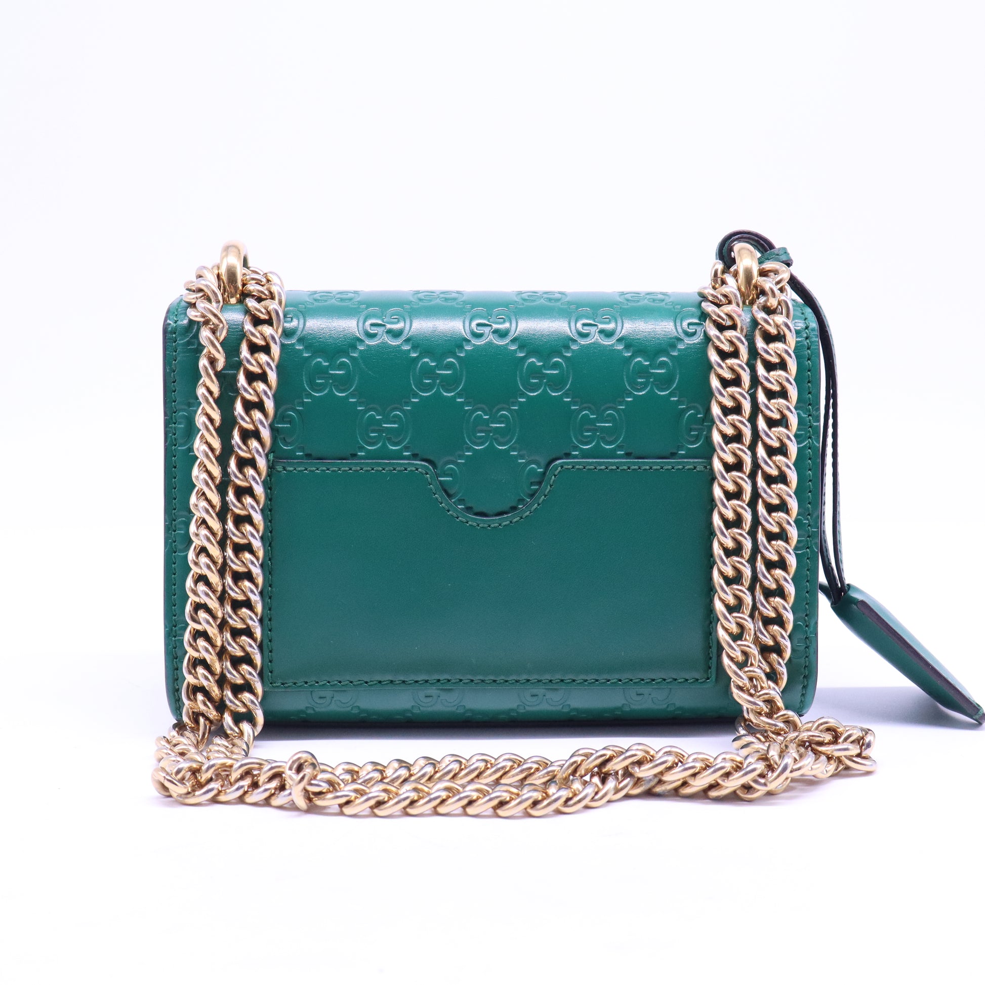 Padlock Shoulder Bag Guccissima Leather Small B20907