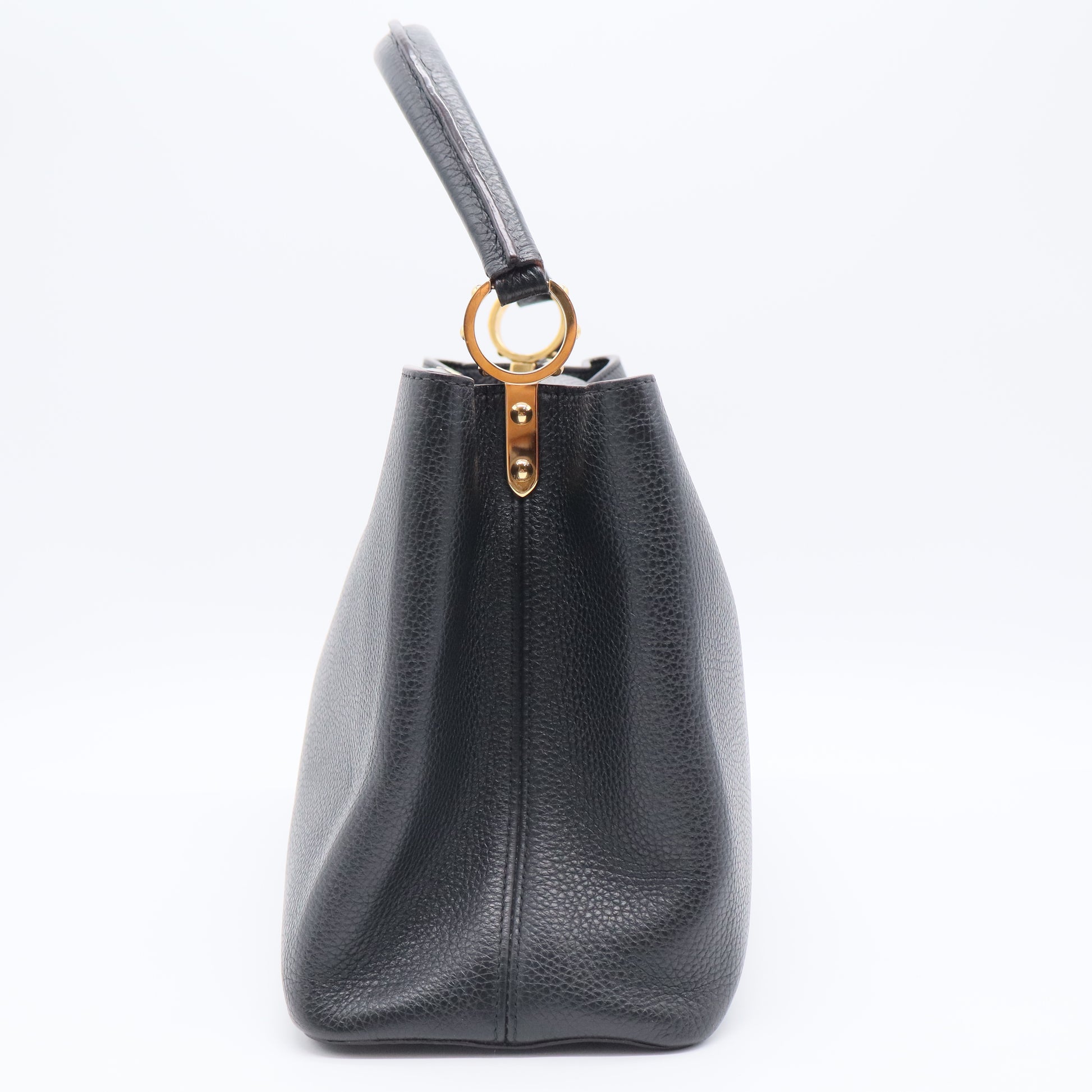 Louis Vuitton Capucines Bag Leather MM for Shoptilludrop118