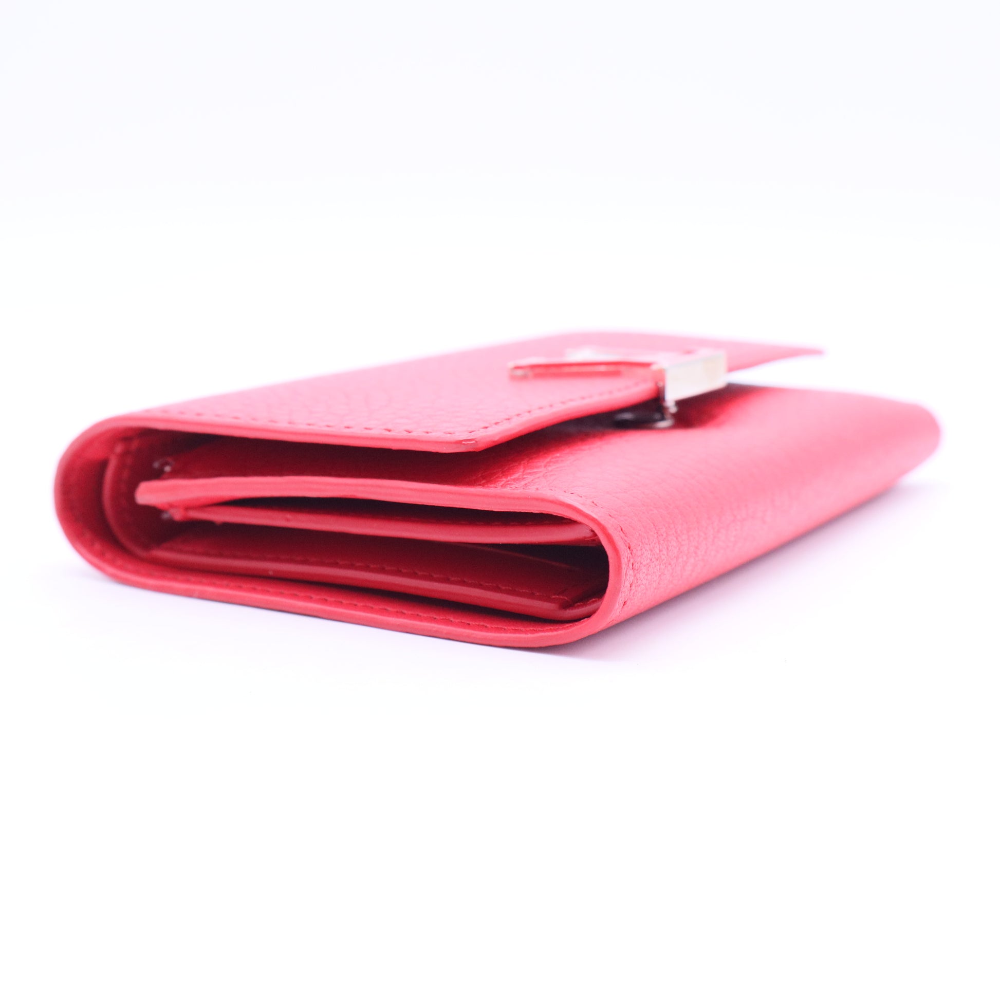 Capucines leather wallet TWINS W20404