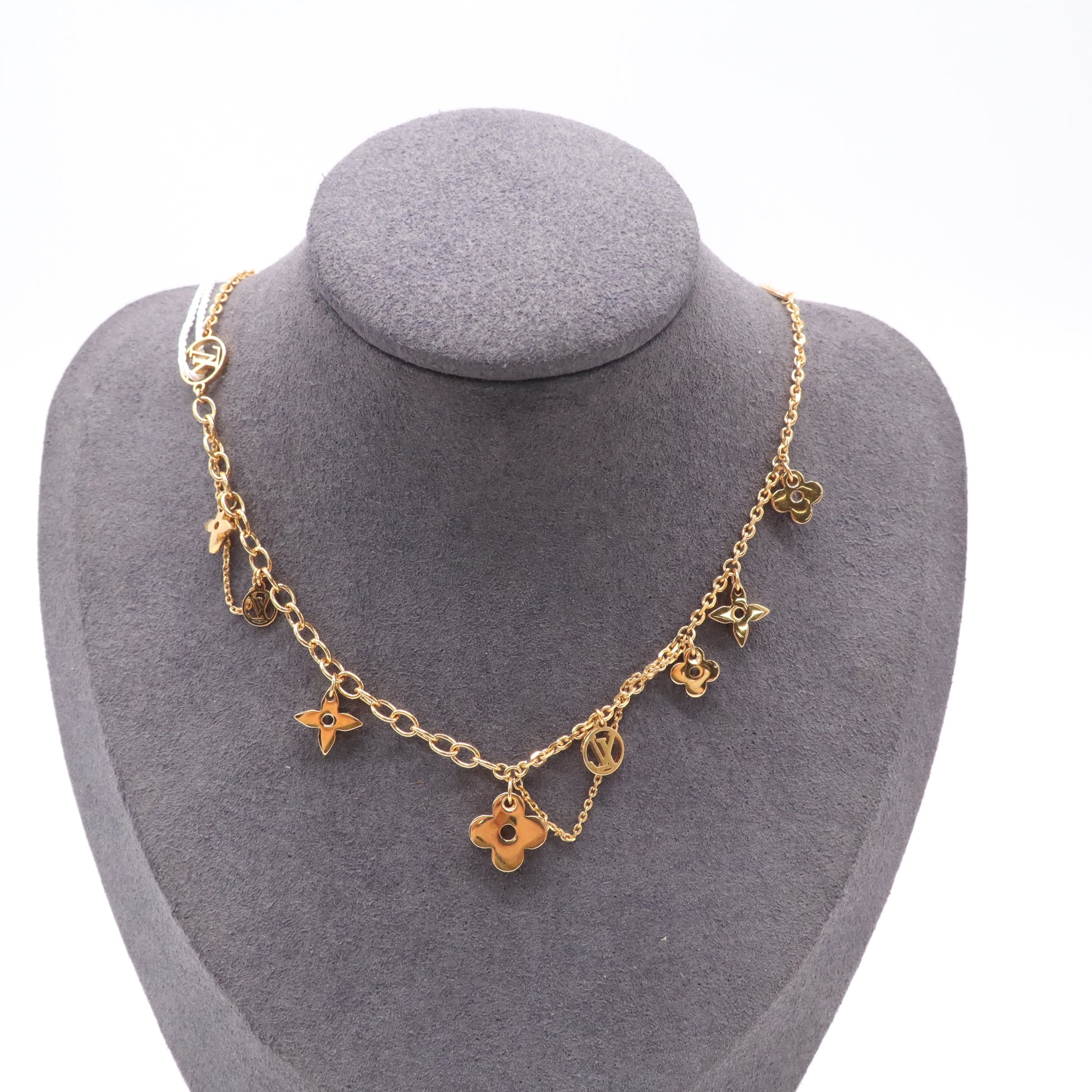 Louis Vuitton Blooming Supple Necklace twins LDJ5081