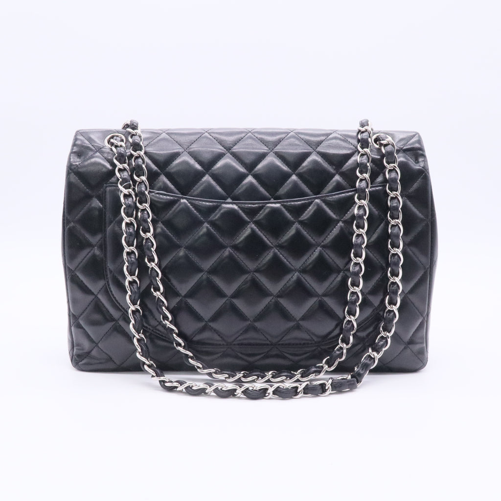 Classic Flap Bag Quilted Lambskin Jumbo Twins