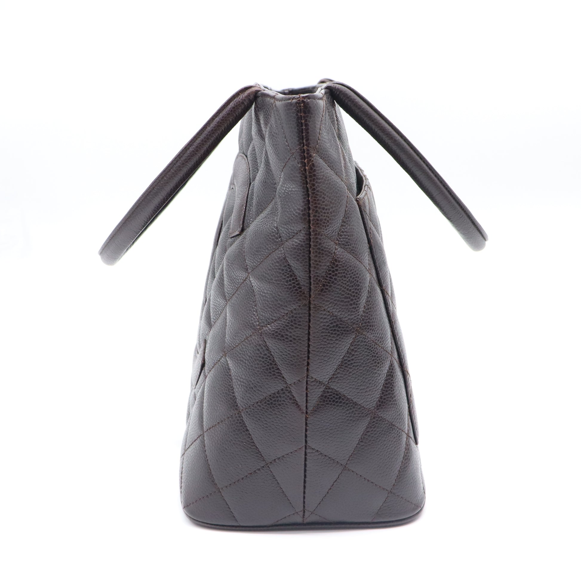 Medallion Tote Quilted Caviar B22266