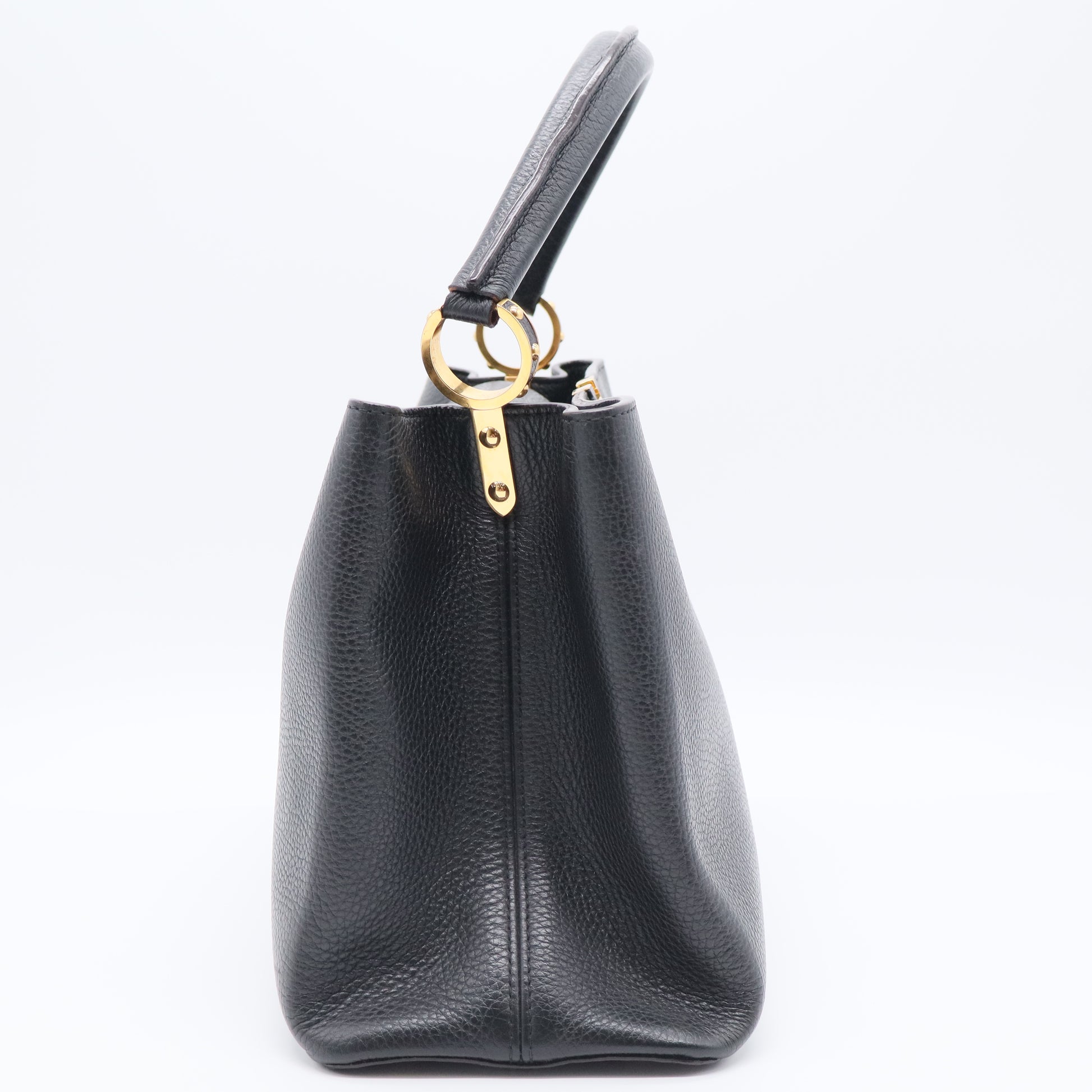 Louis Vuitton Capucines Bag Leather MM for Shoptilludrop118