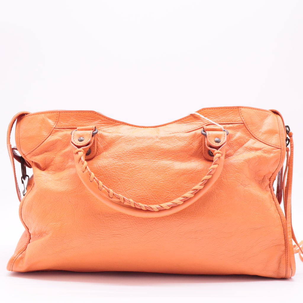 Giant 12 Work Bag Leather Tote twins
