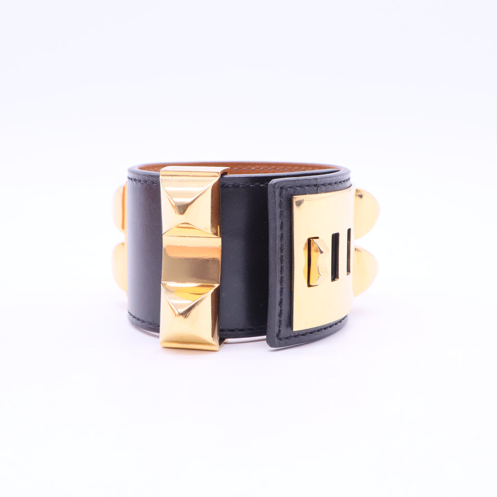 Collier de chien leather bracelet W11101 twins