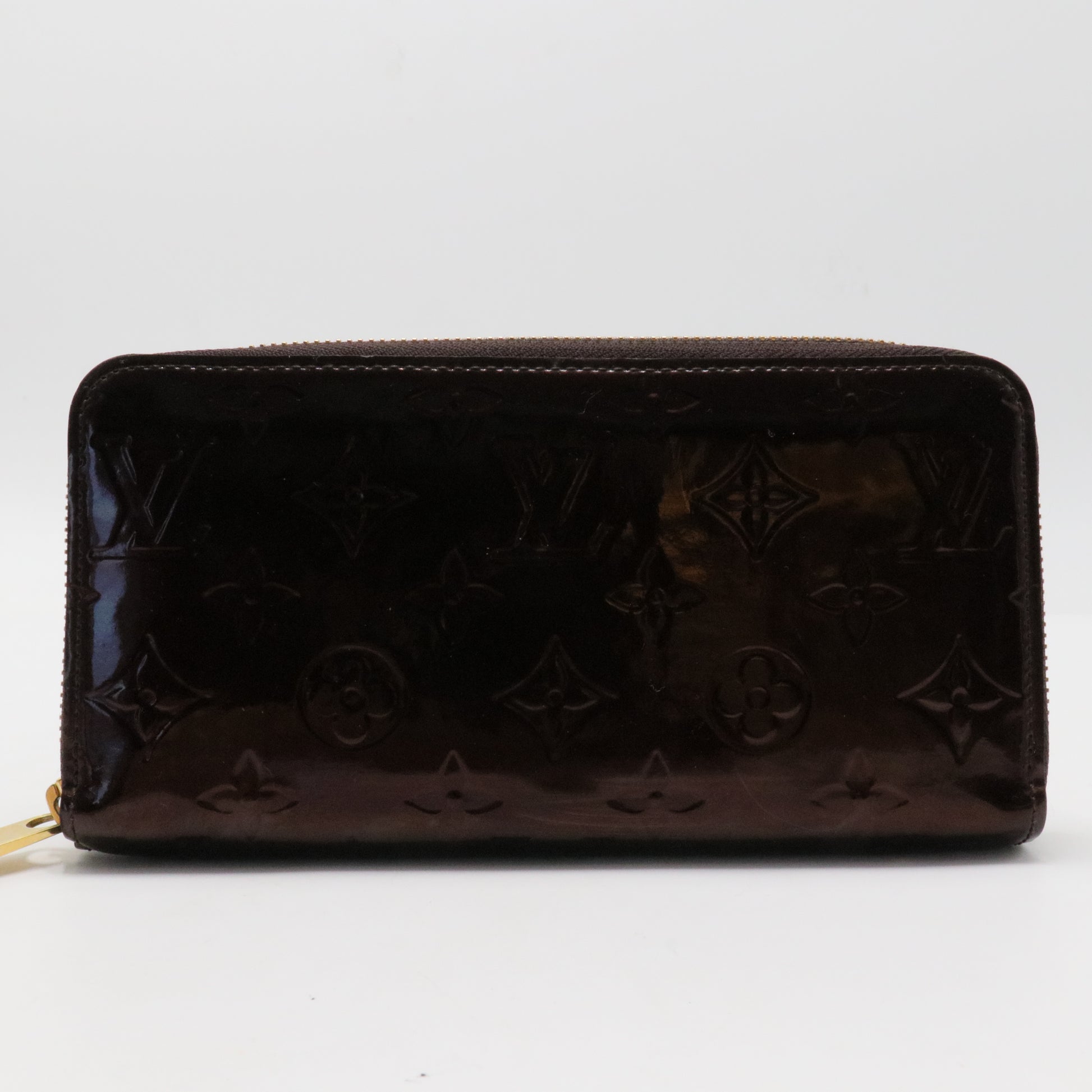 Zippy Wallet Monogram Vernis Long