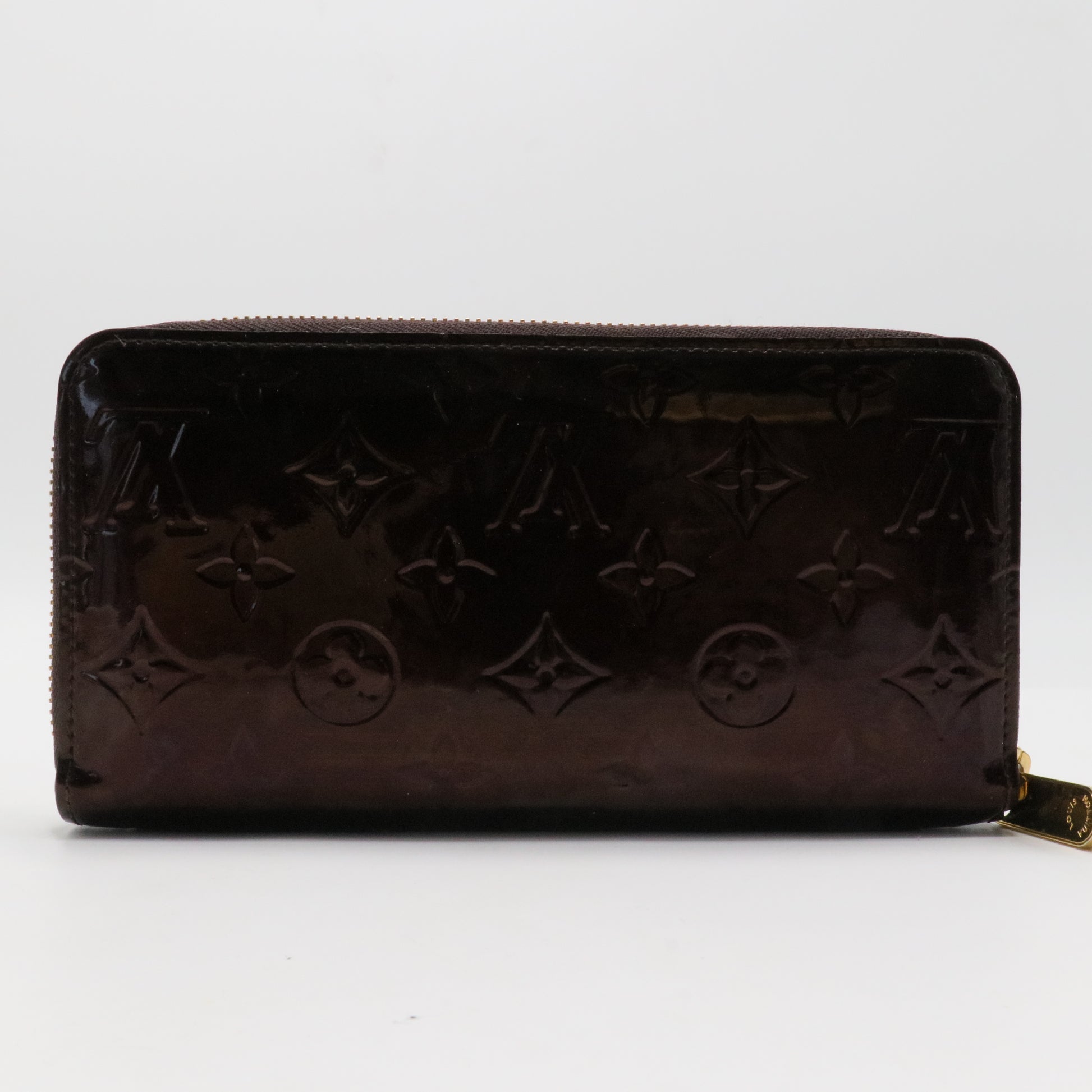 Zippy Wallet Monogram Vernis Long