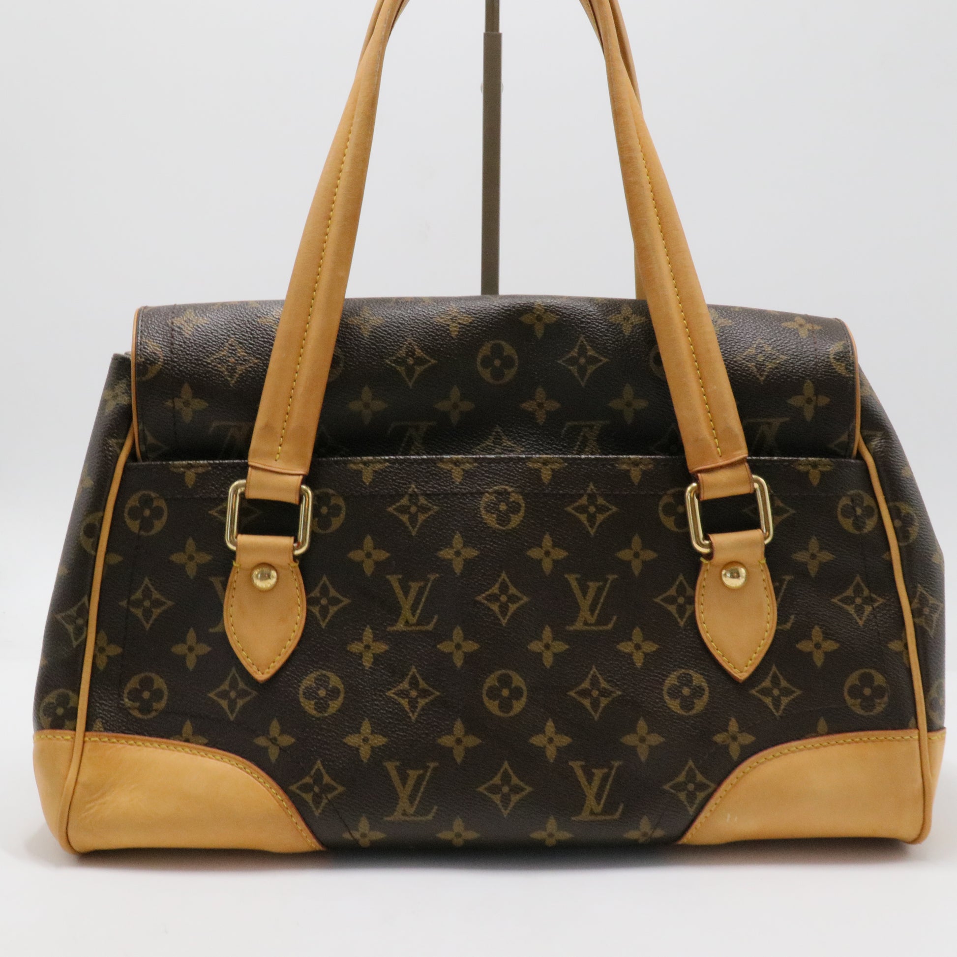 Beverly Handbag Monogram Canvas MM