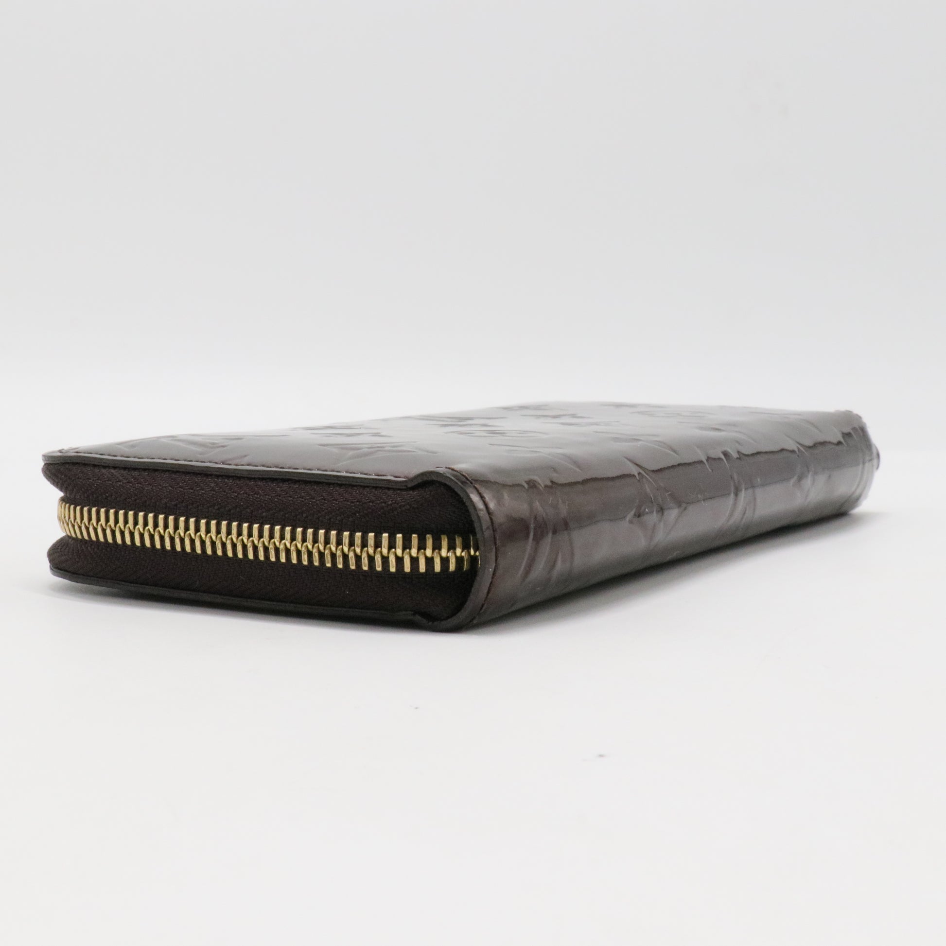 Zippy Wallet Monogram Vernis Long