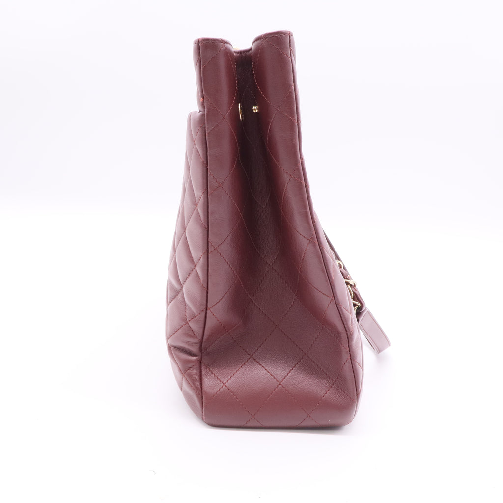 Chanel Large Timeless Red Shopping Tote twins
