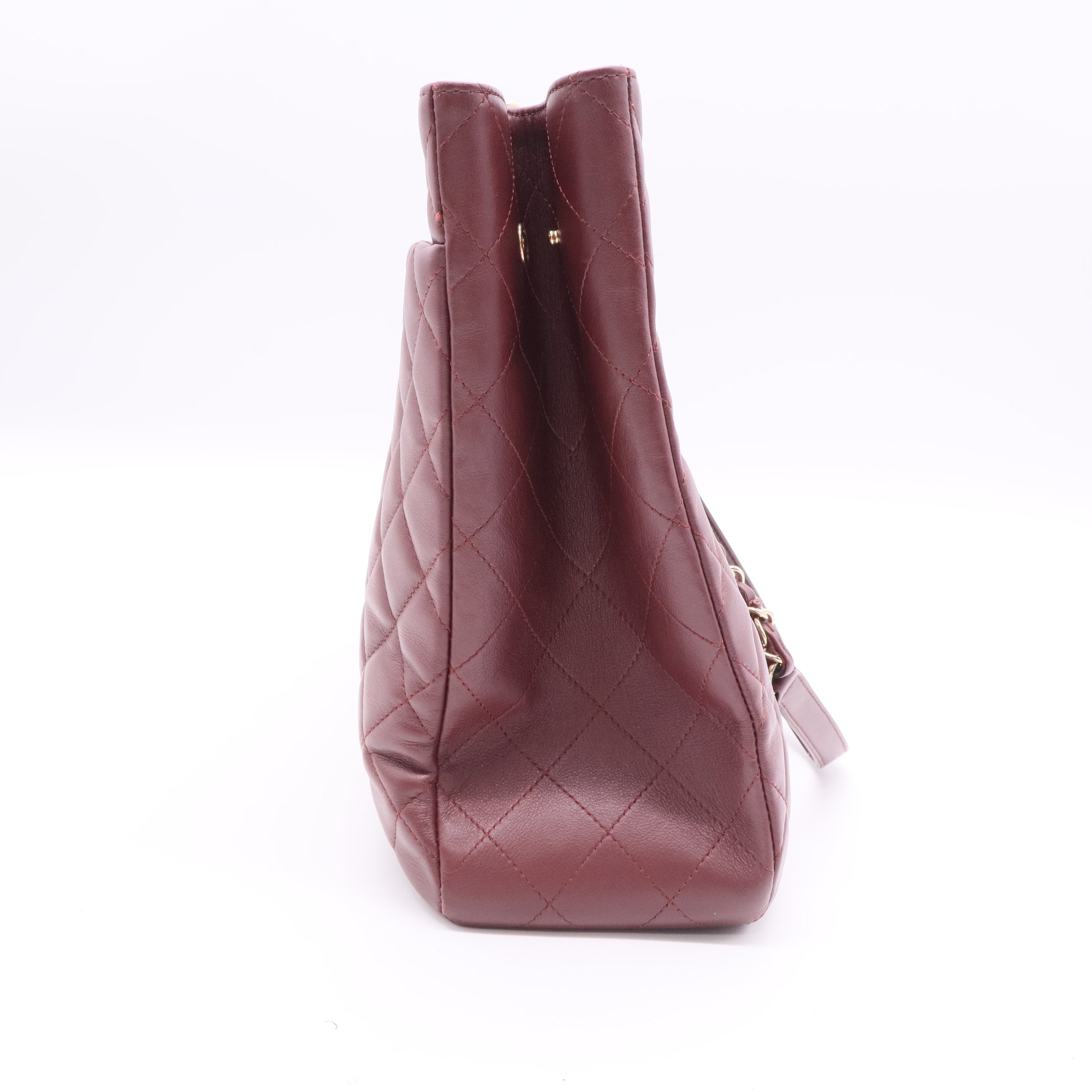 Chanel Large Timeless Red Shopping Tote twins