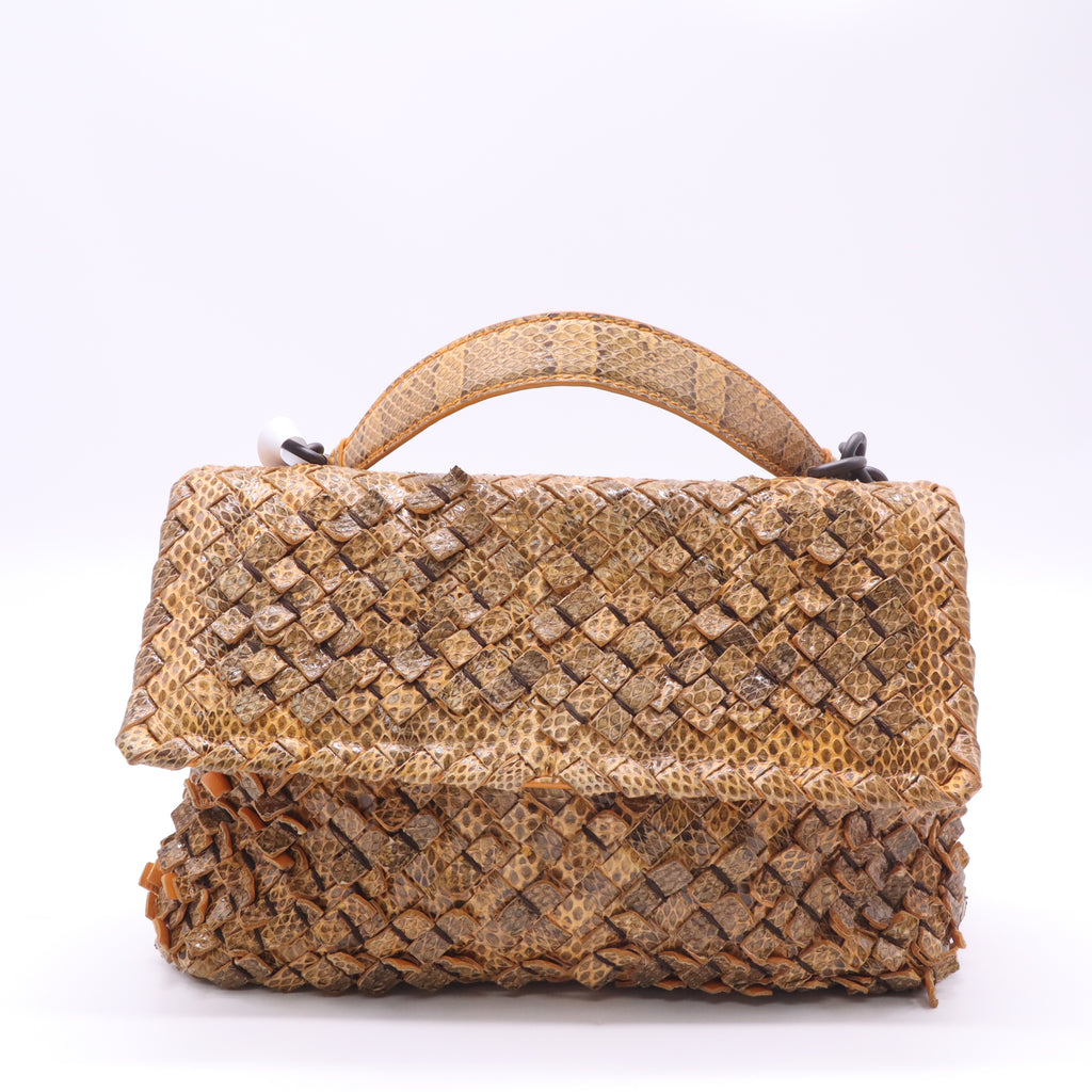 Bottega Veneta  Intrecciato Small Olimpia Bag twins B23412