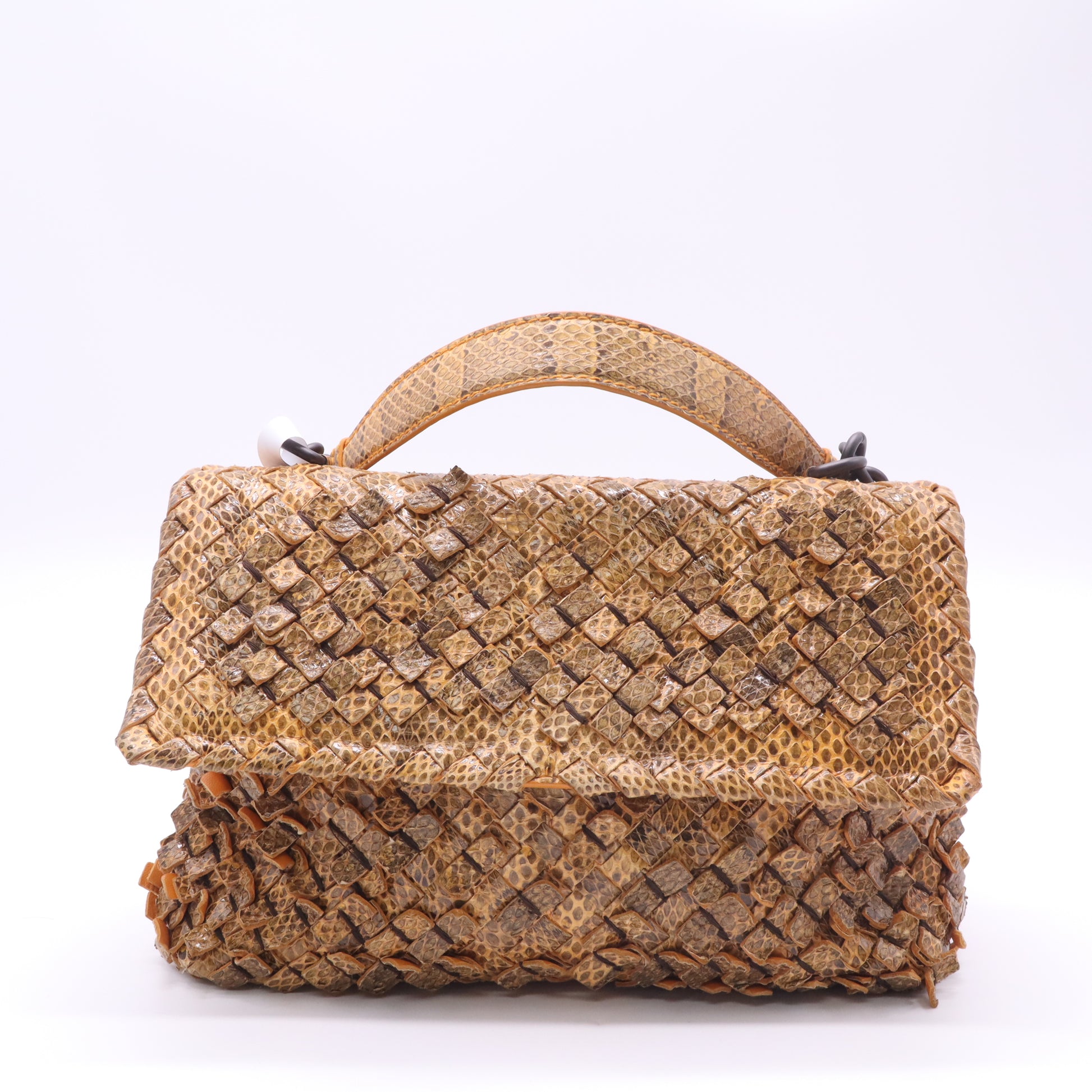 Bottega Veneta  Intrecciato Small Olimpia Bag twins B23412