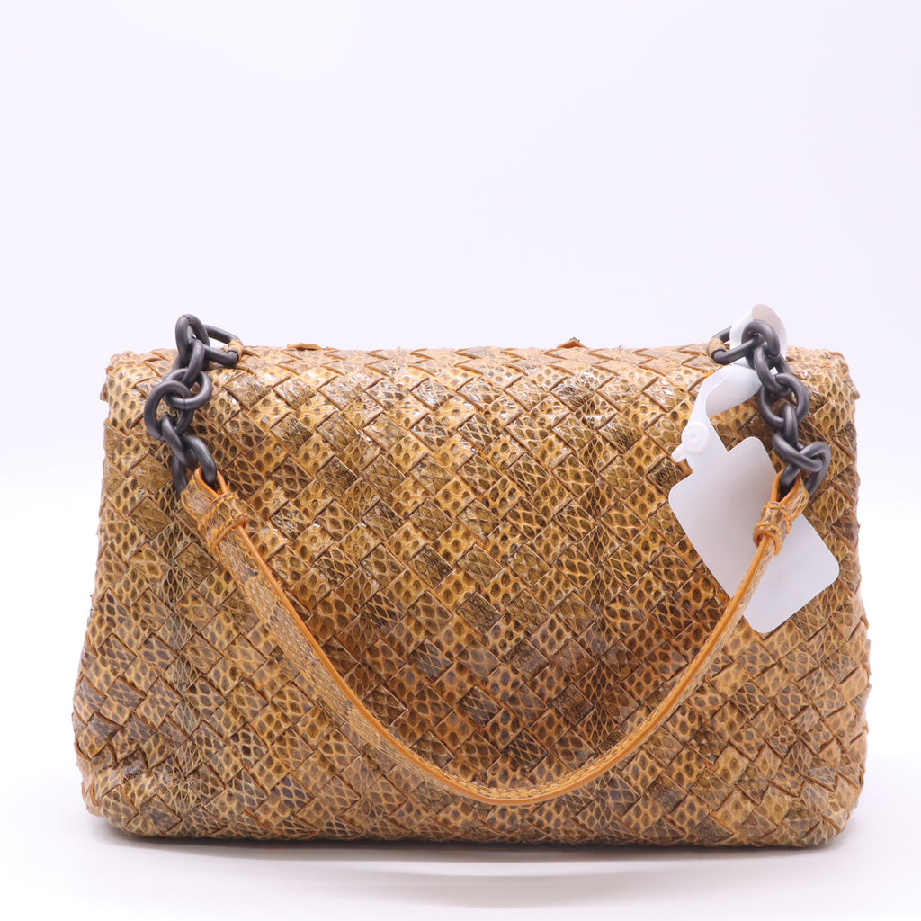Bottega Veneta  Intrecciato Small Olimpia Bag twins B23412