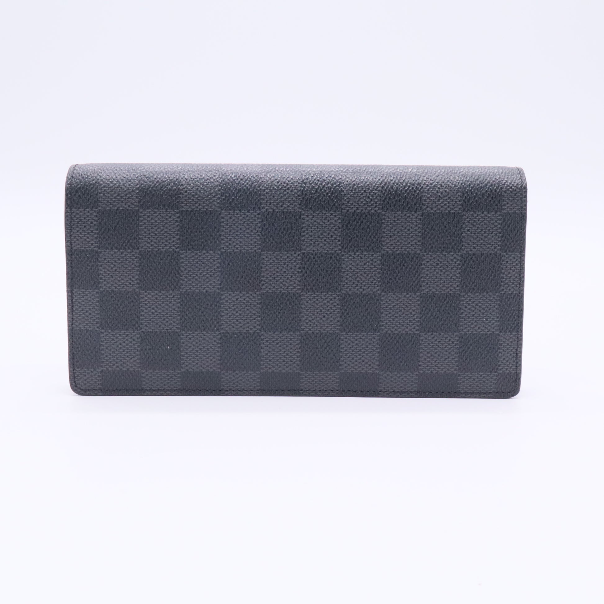 Louis Vuitton Damier Graphite Canvas Brazza Wallet twins