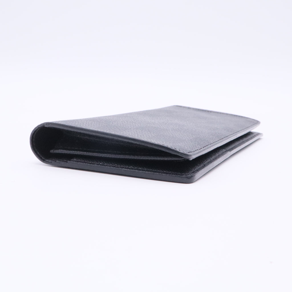 Louis Vuitton Damier Graphite Canvas Brazza Wallet twins