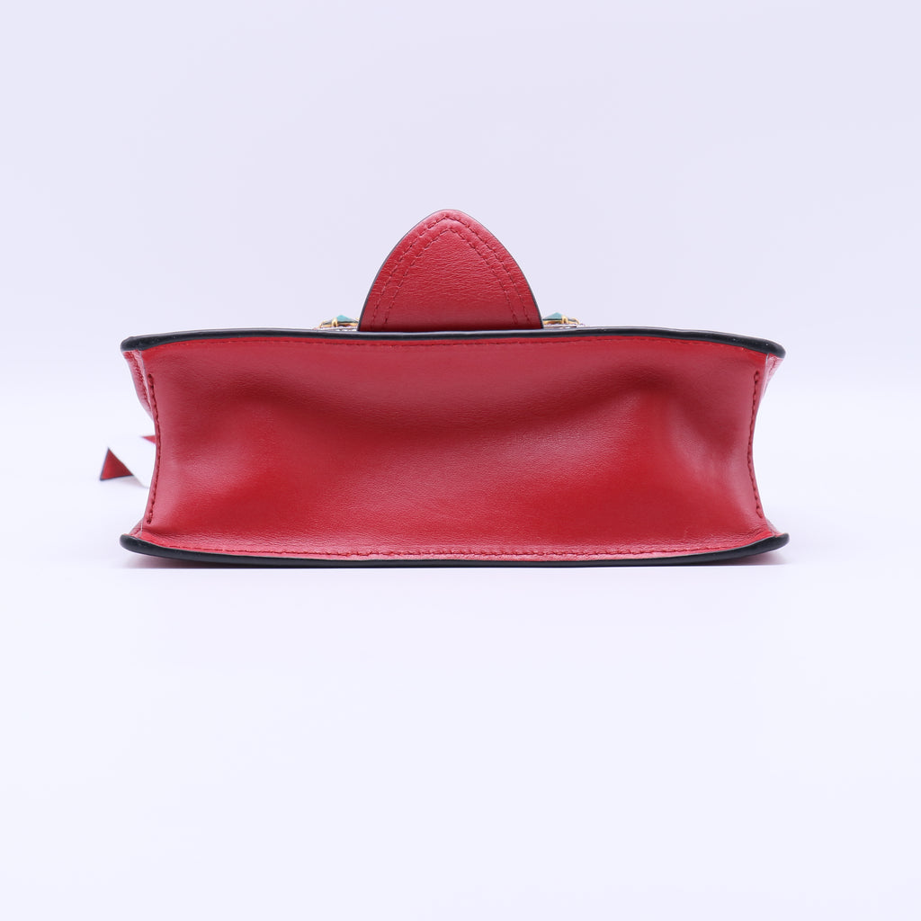 Miu Lady leather handbag