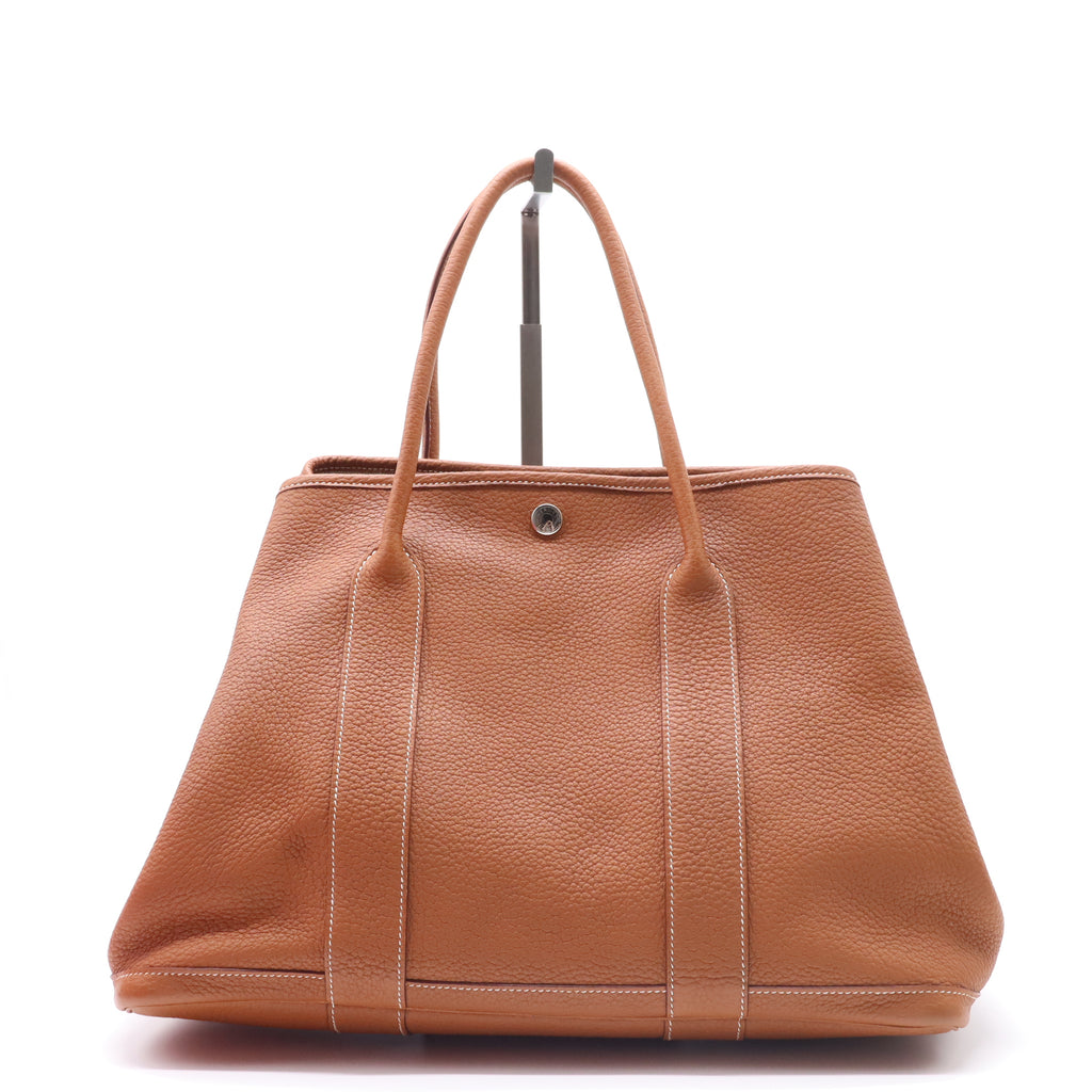 Hermes Gold Negonda Leather Garden Party 36 Bag twins B22090