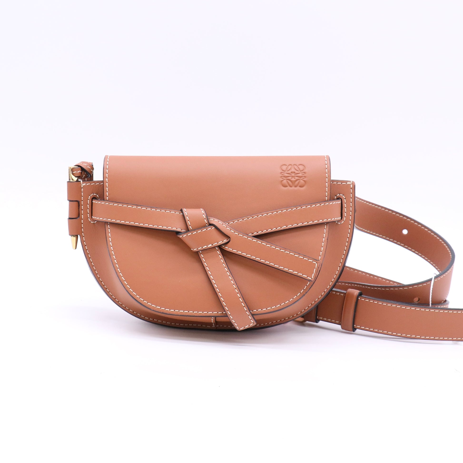 Gate Belt Bag Leather Mini Twins LDJ5670