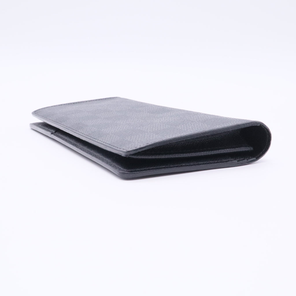 Louis Vuitton Damier Graphite Canvas Brazza Wallet twins