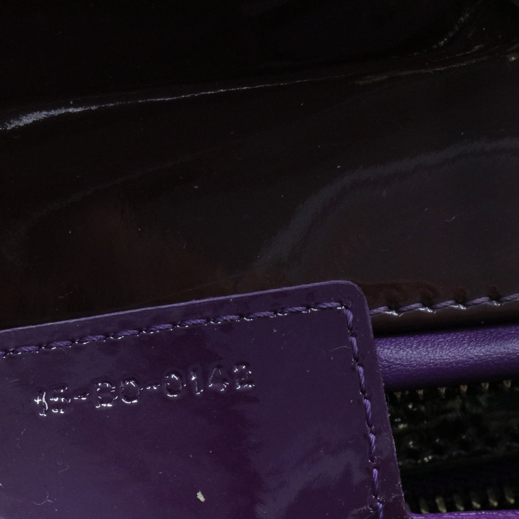 Lady Dior Bag Cannage Quilt Patent Large