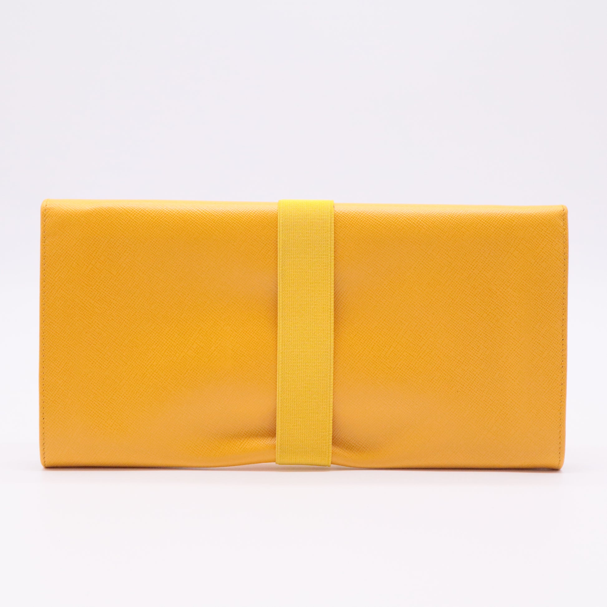 Saffiano Leather Elegant Clutch Bag