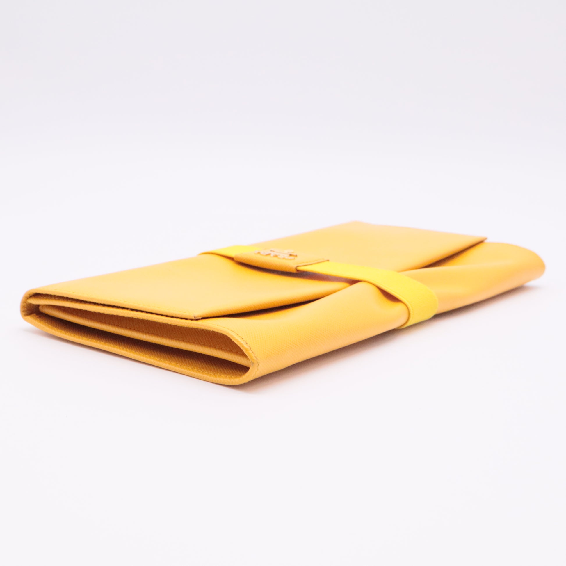 Saffiano Leather Elegant Clutch Bag
