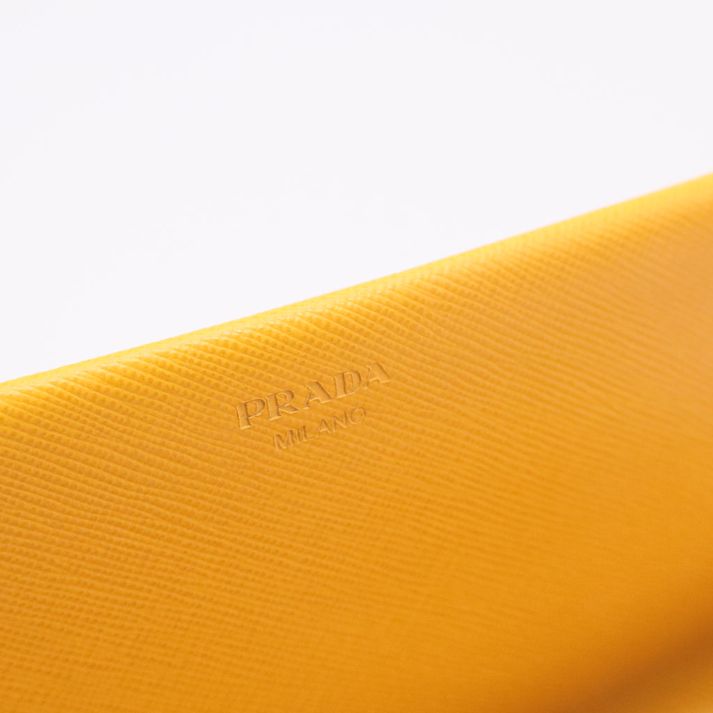 Saffiano Leather Elegant Clutch Bag