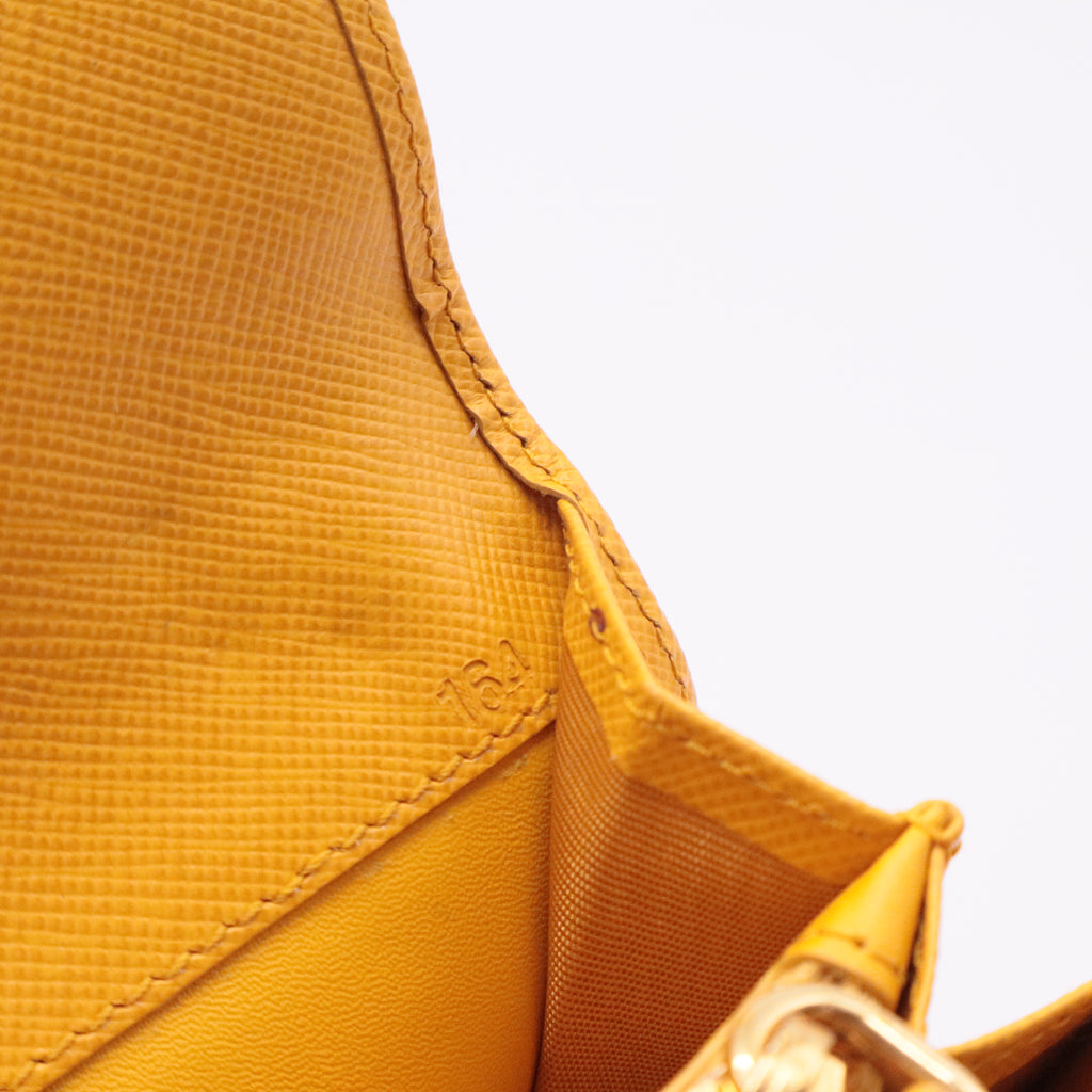 Saffiano Leather Elegant Clutch Bag