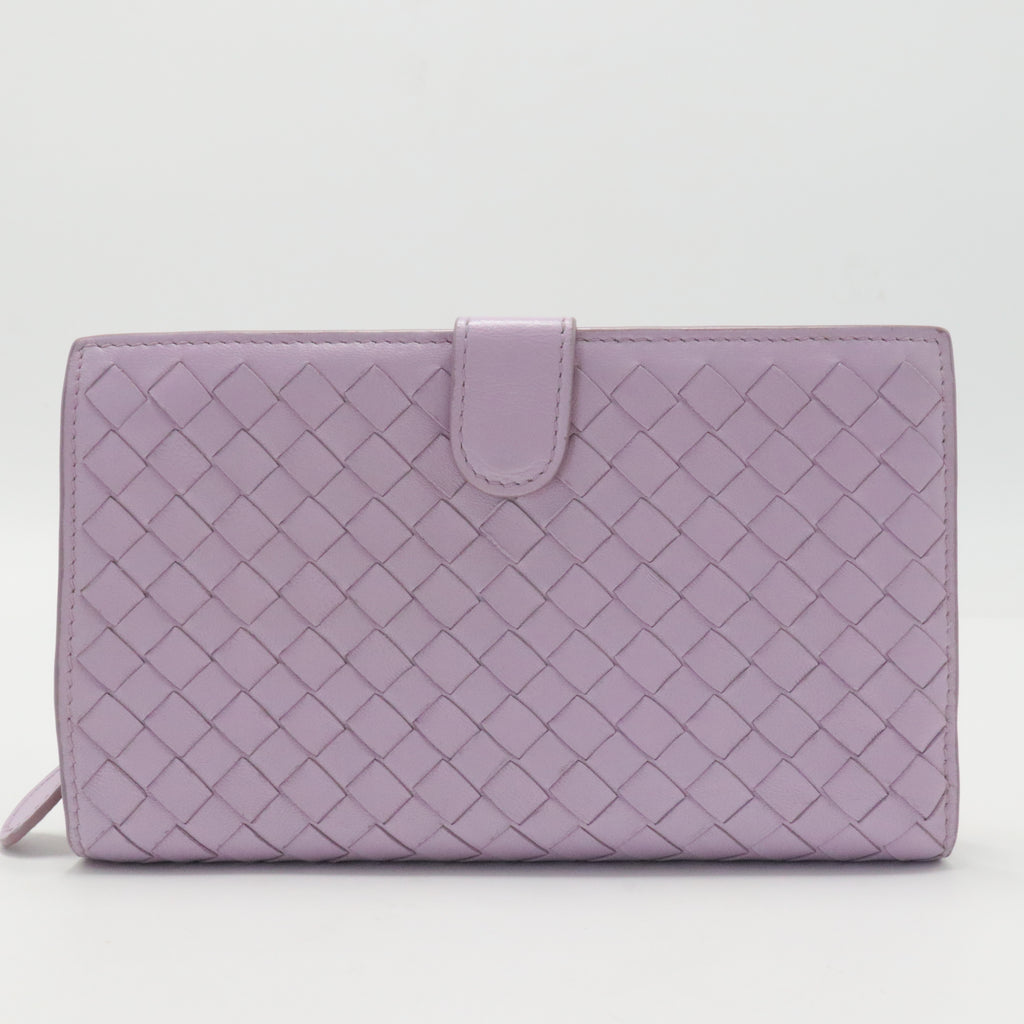 French Wallet Intrecciato Nappa Compact