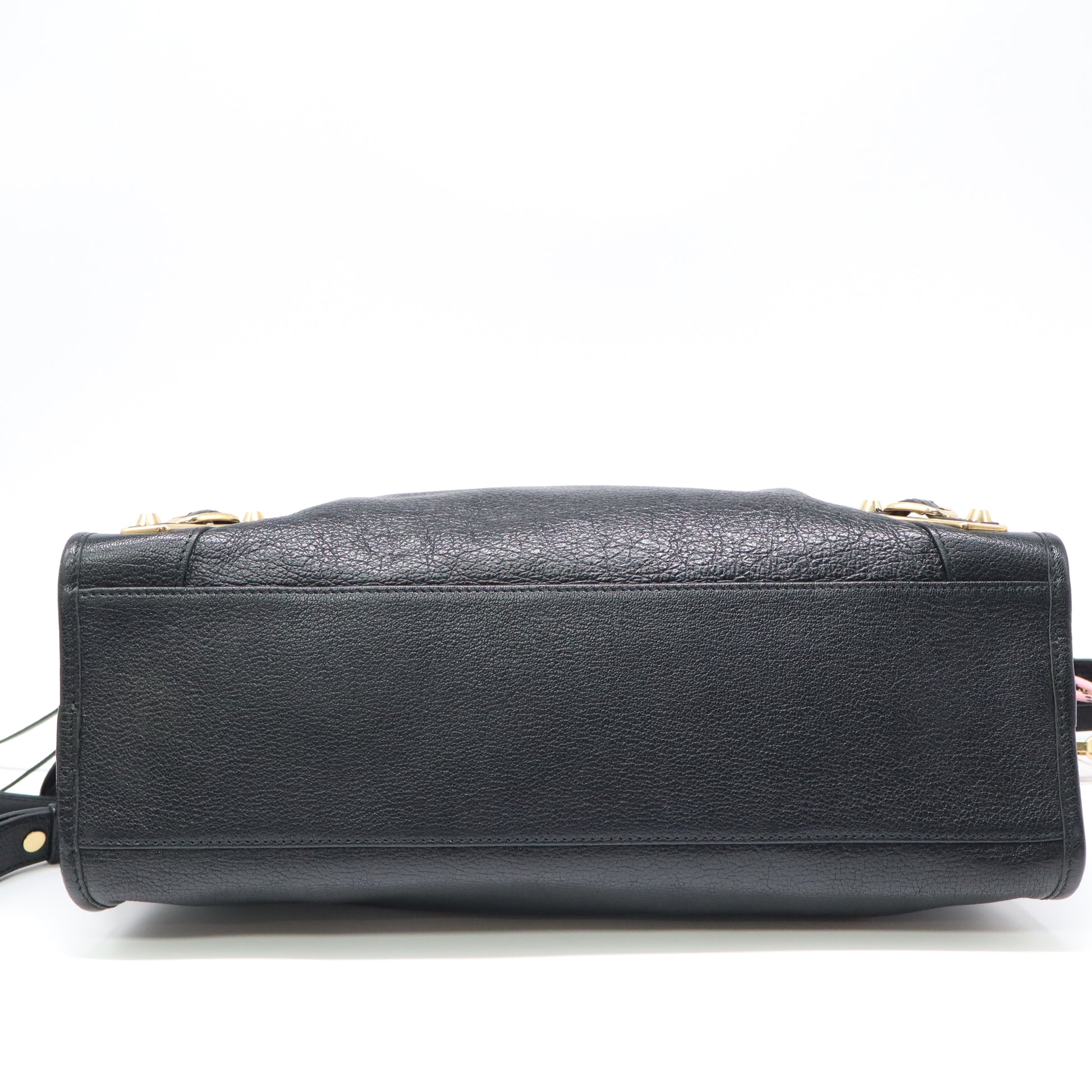 Balenciaga Metallic Edge City Bag Black twins LDJ4388