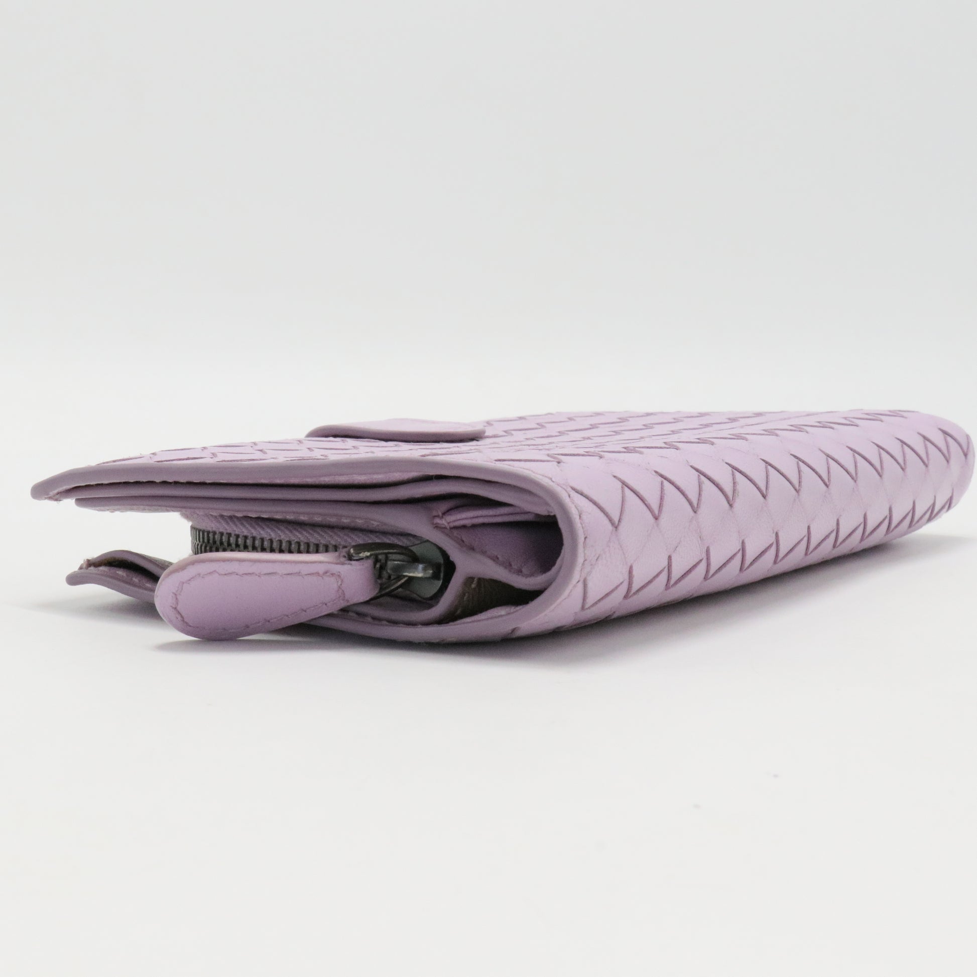 French Wallet Intrecciato Nappa Compact