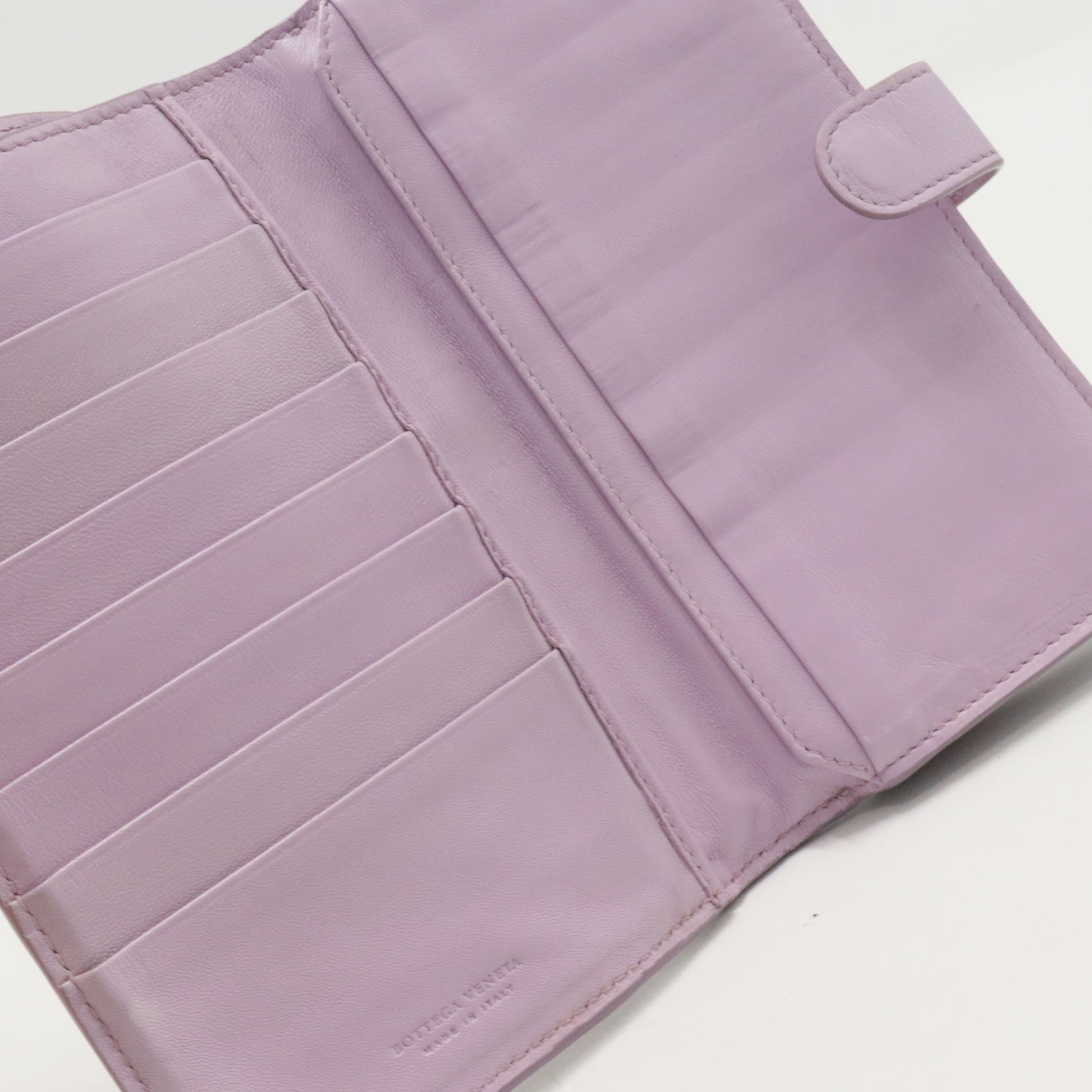 French Wallet Intrecciato Nappa Compact