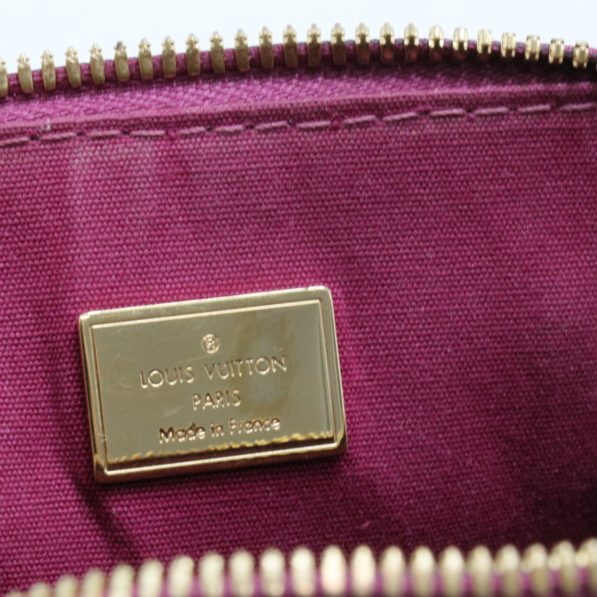 Vernis Miroir Alma BB Handbag