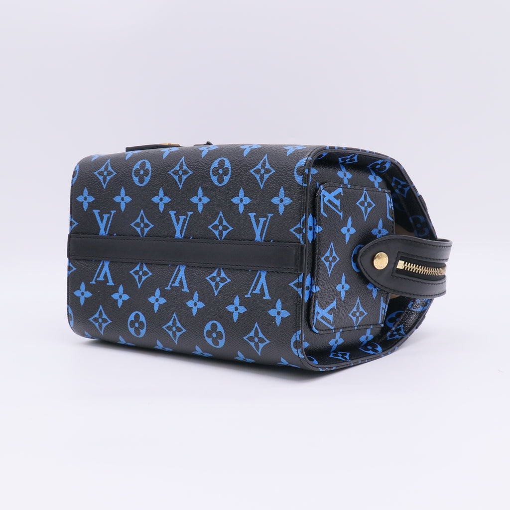 Louis Vuitton Colored Monogram Speedy Amazon PM Blue Black twins LDJ5058